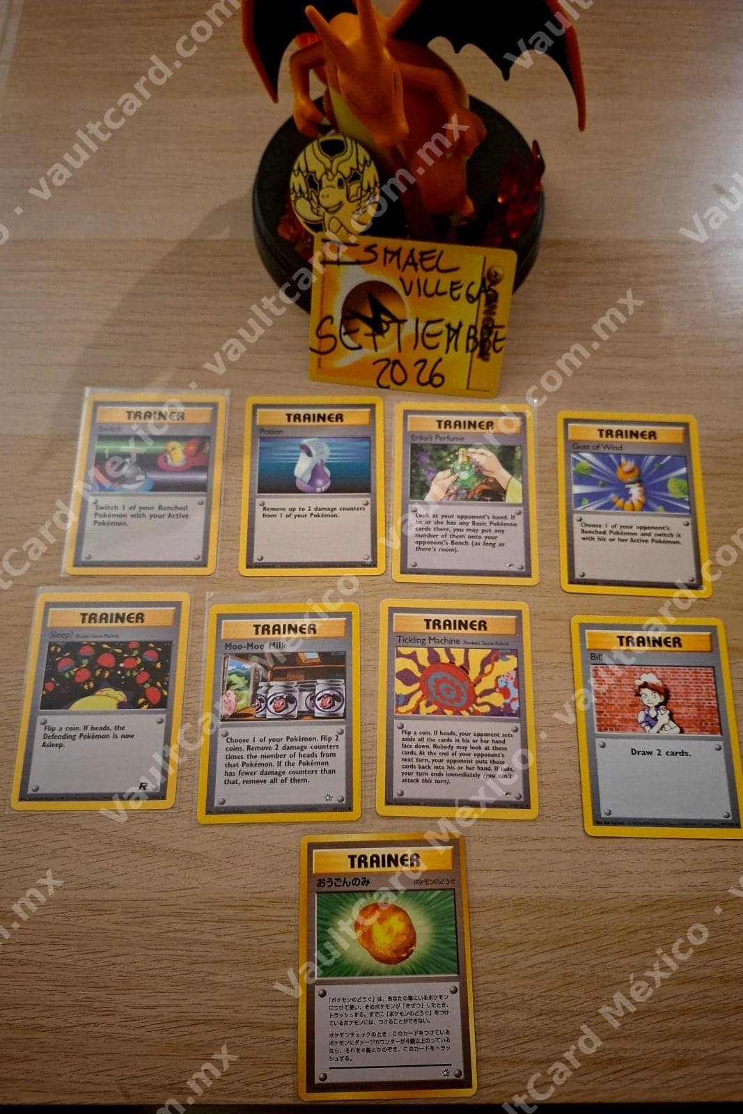 Lote 16 Cartas Trainer Pokémon TCG Vintage WOTC - Inglés y Japonés