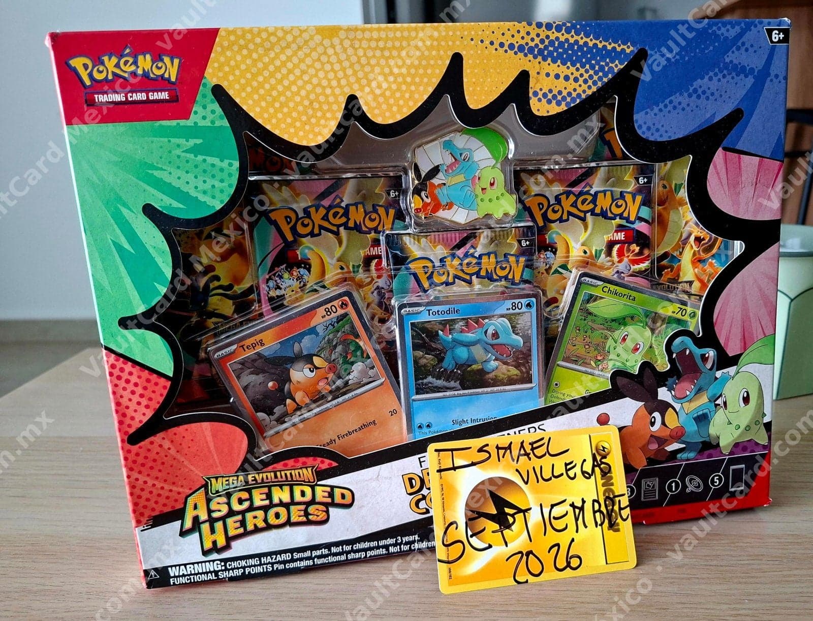 Pokémon TCG Mega Evolution: Ascended Heroes Collection Box Inglés (Sellado) — foto 1