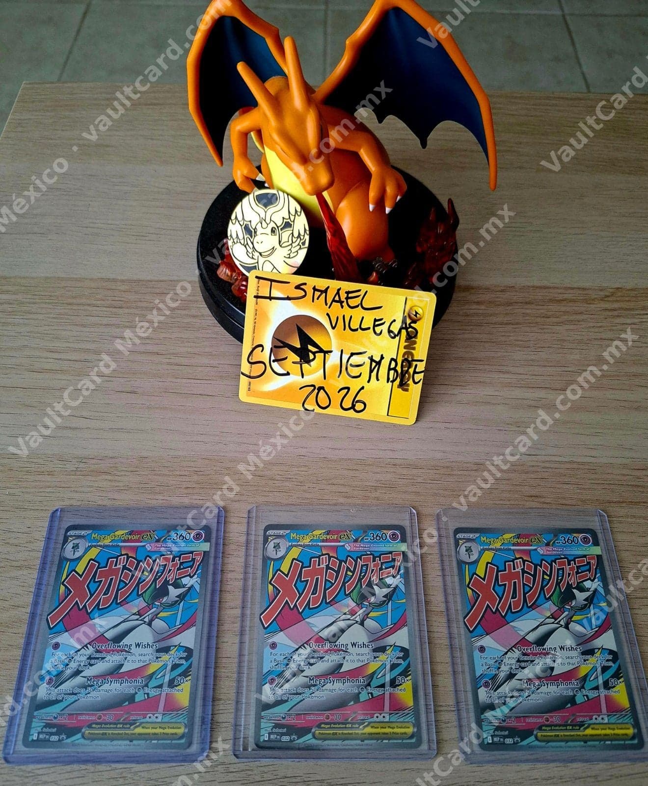Lote 3x Mega Gardevoir ex 052 - Japonés (MSP)