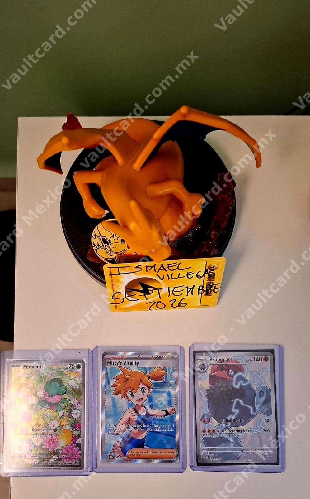 Lote 3 cartas Pokémon TCG Inglés - Fomantis, Misty's Vitality y Probopass — foto 1