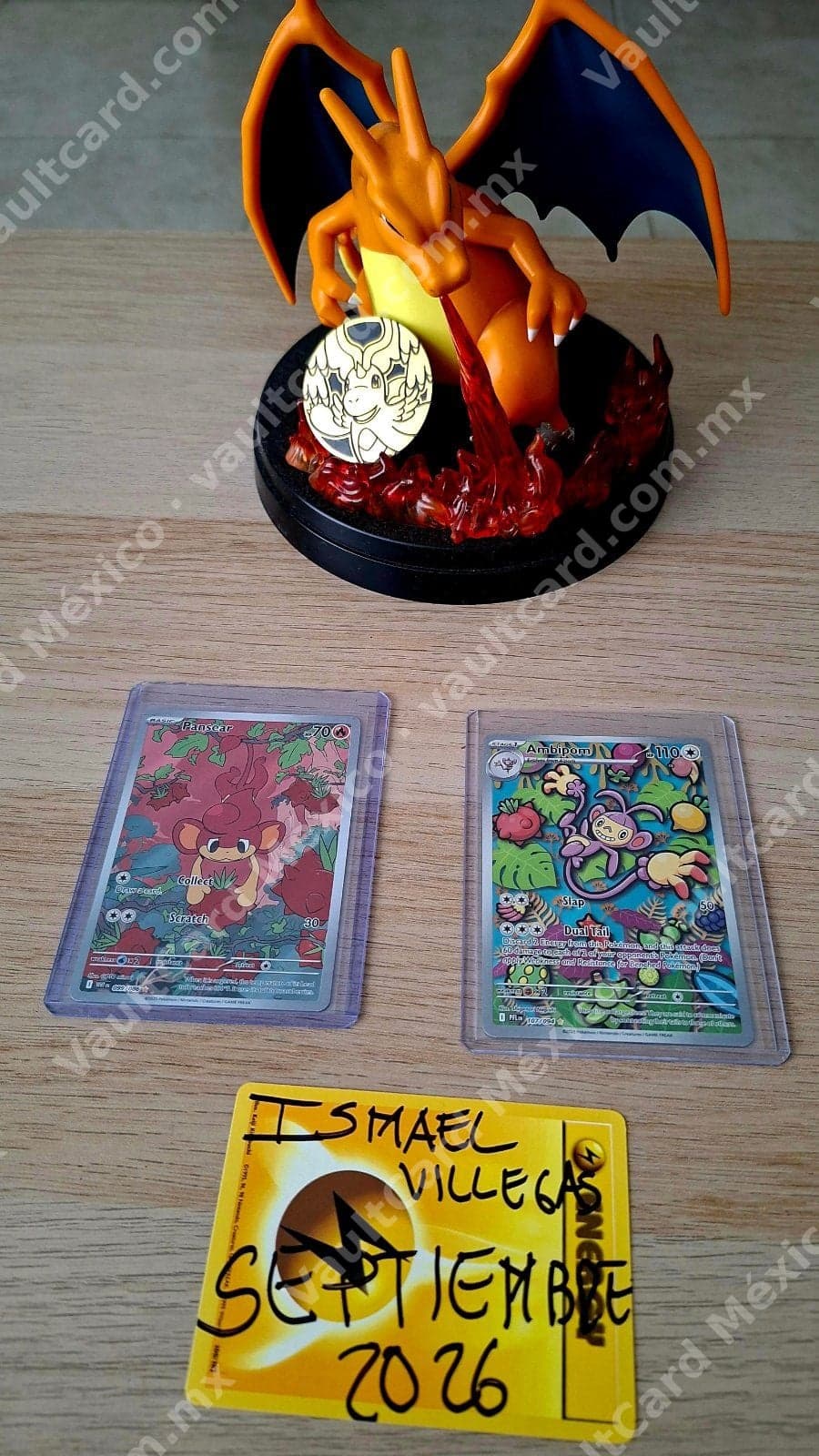 Lote Pansear y Ambipom Illustration Rare - Inglés — foto 1