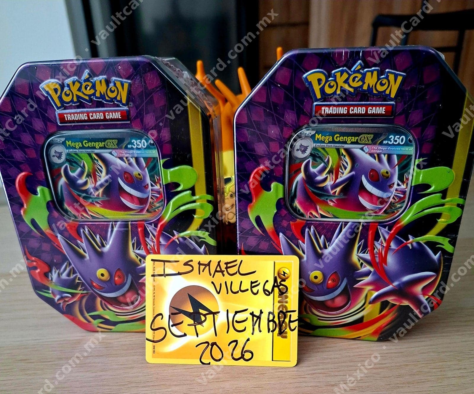 Precio por 1 Lata Pokémon TCG Mega Gengar EX - Sellada Inglés (2 disponibles)