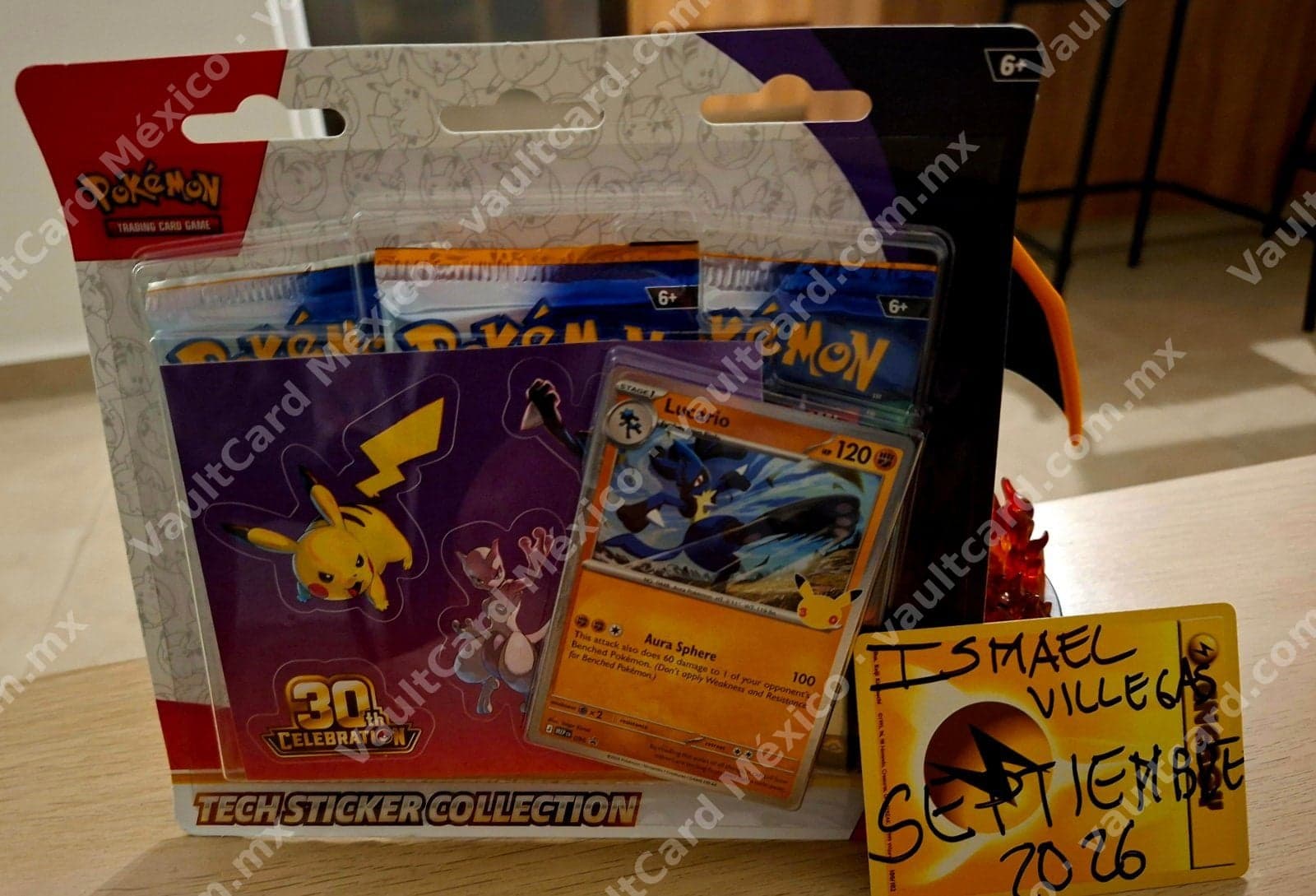 Pokémon TCG Tech Sticker Collection - 30th Celebration (Sellado) Inglés — foto 1