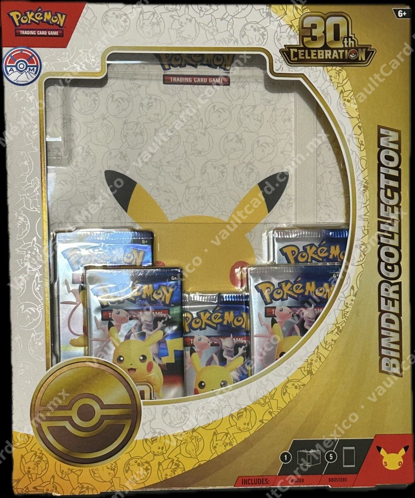 Pokemon TCG Binder 30th Aniversario En Inglés