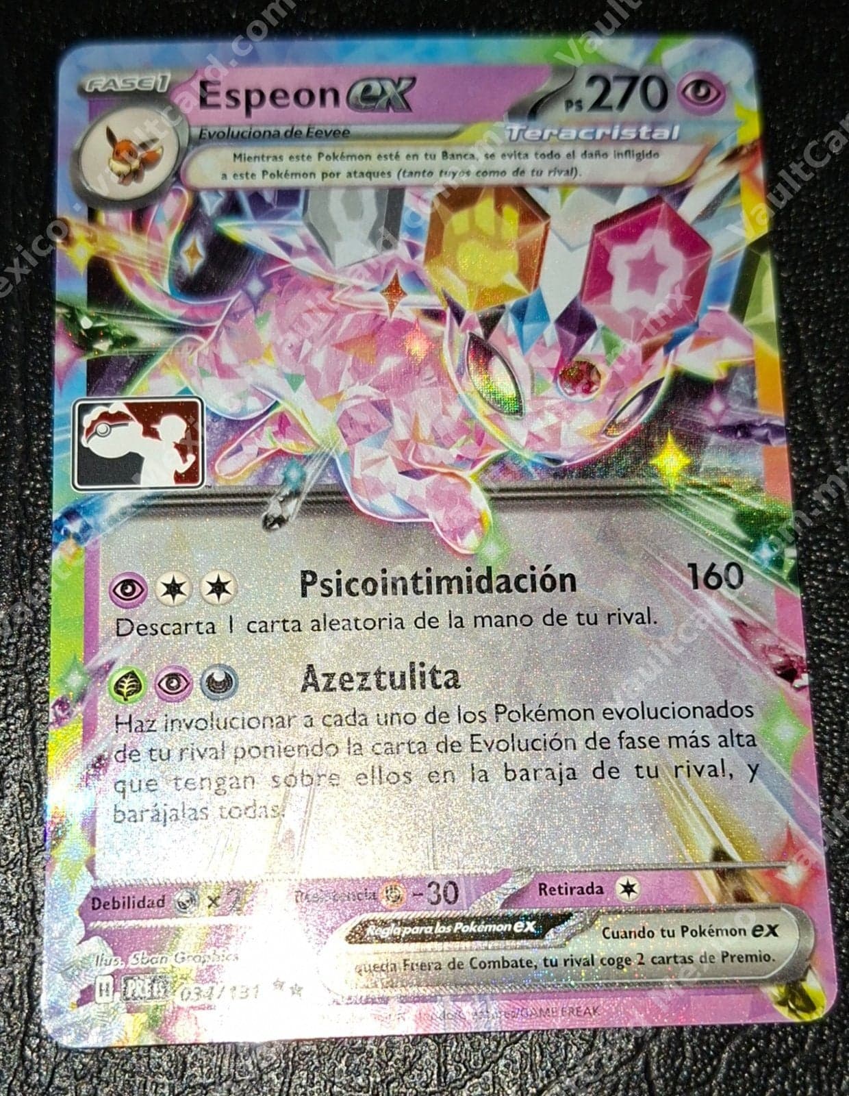 Espeon ex 034/131 - Prismatic Evolutions (PRE) Español