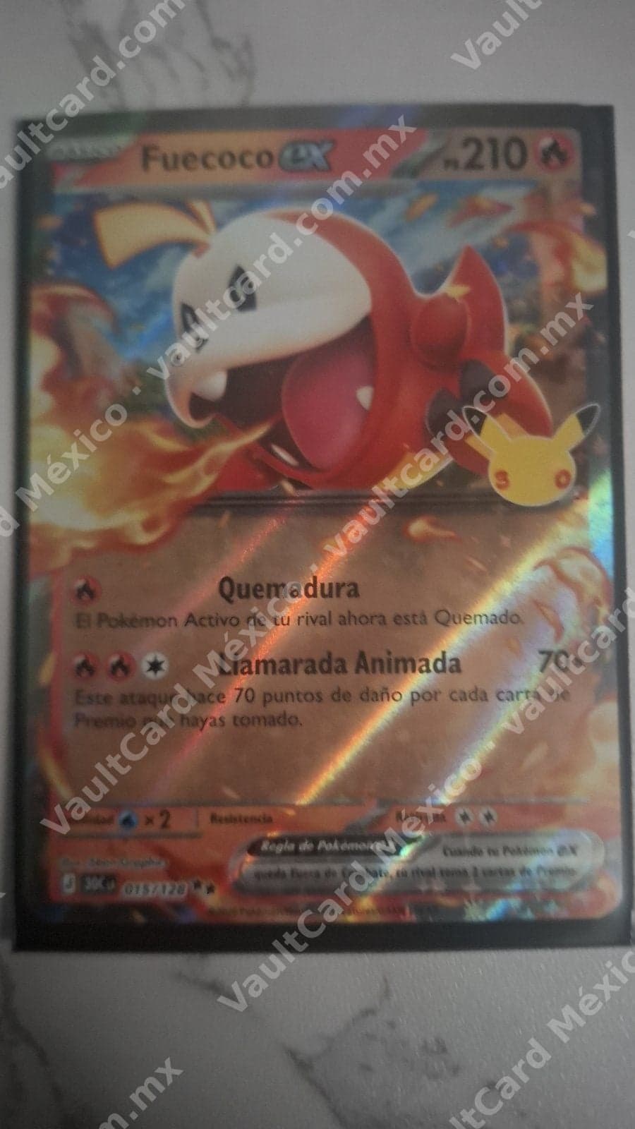 Fuecoco ex 015/128 - (OBF) Español