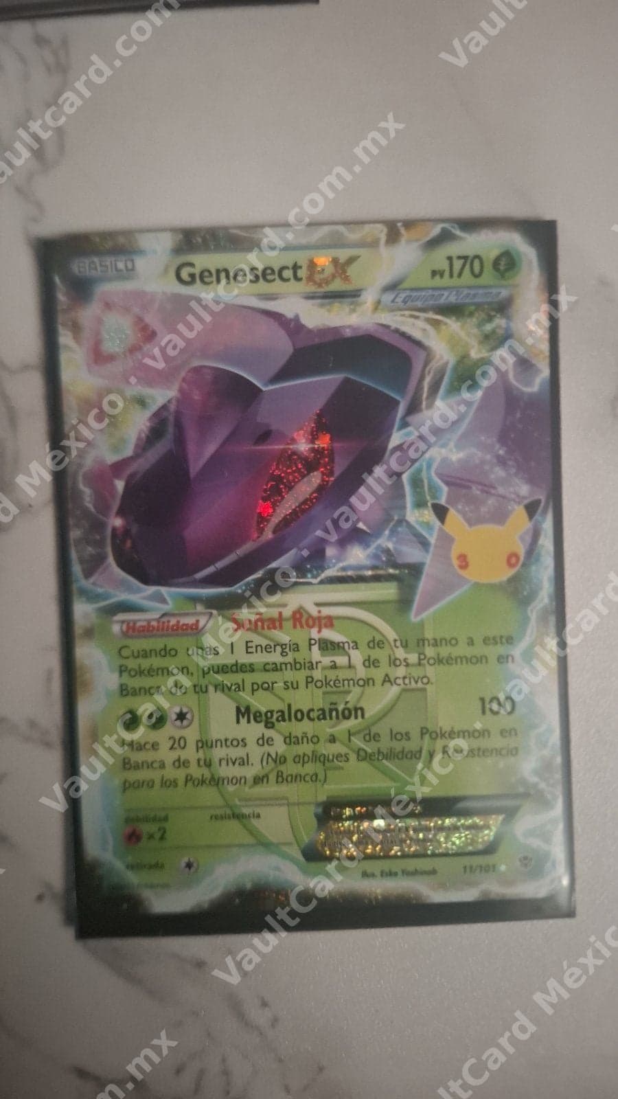 Genesect EX 11/101 - Español (Equipo Plasma)