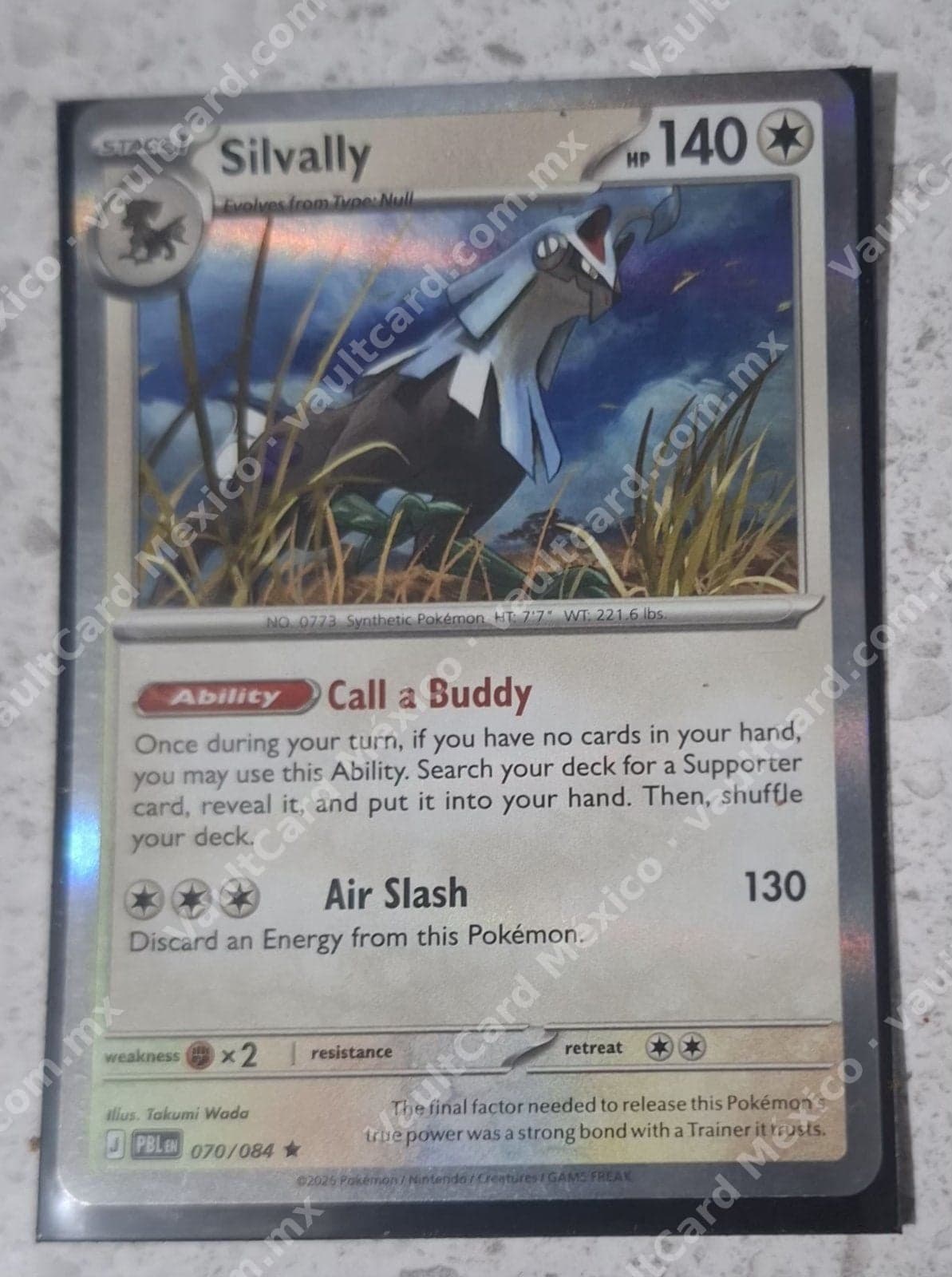 Silvally 070/084 - (PBL) Inglés Holo — foto 1