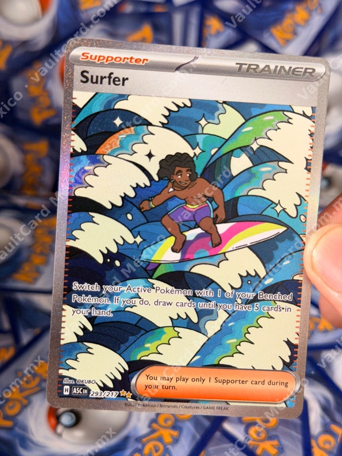 Surfer 293/217 (ASC) Inglés - Special Illustration Rare Trainer
