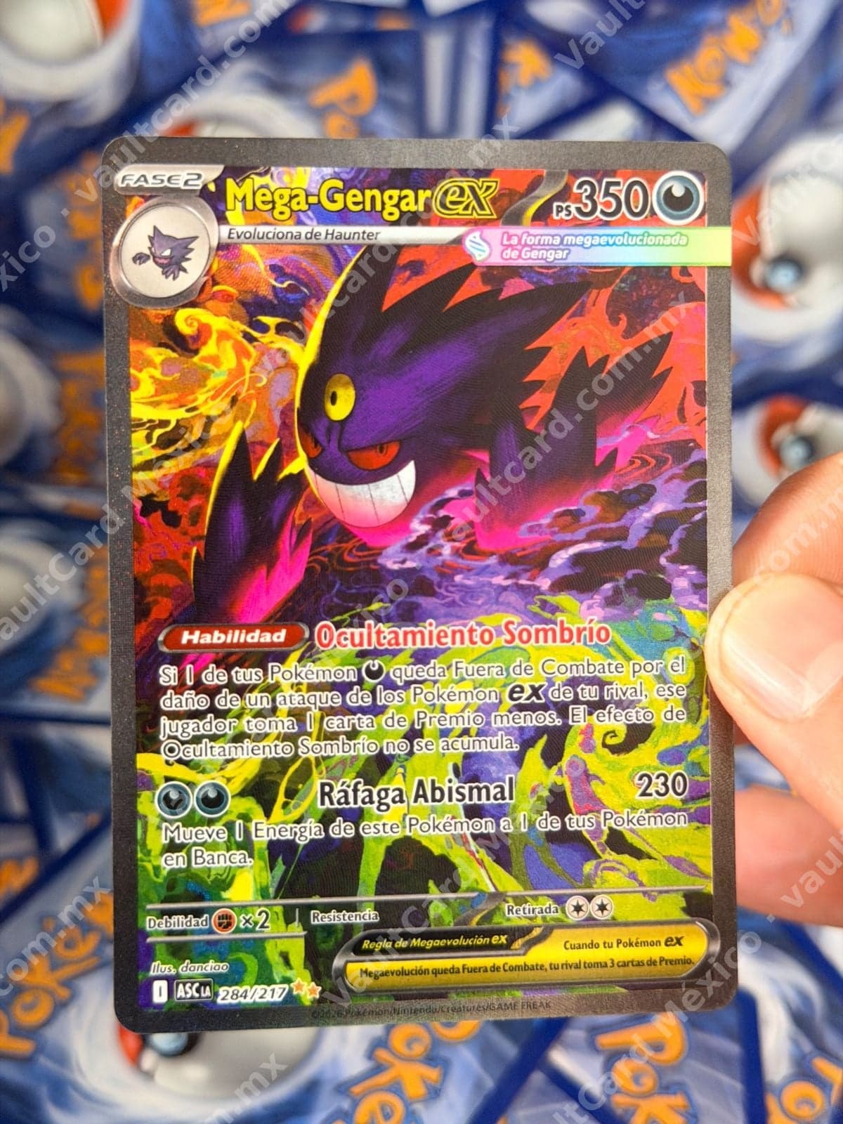 Mega-Gengar ex 284/217 - (ASC) Español Full Art