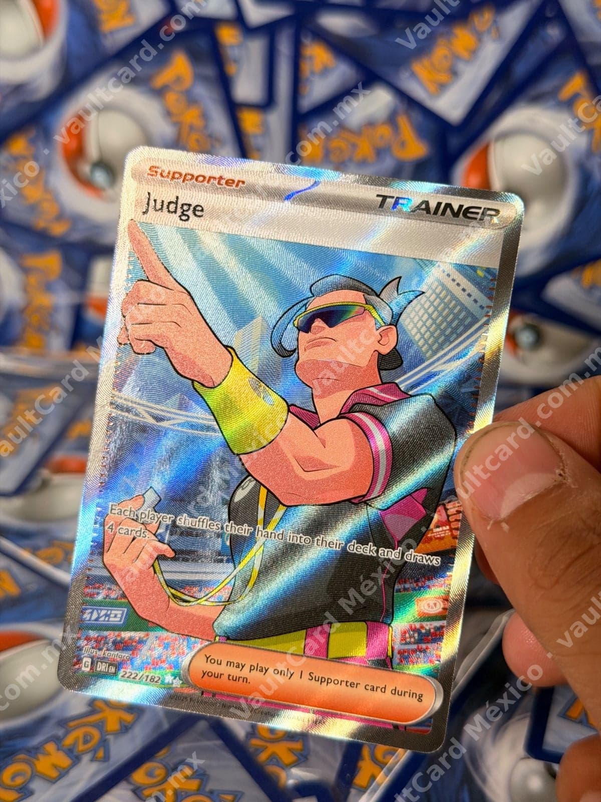 Judge 222/182 - (DRI) Inglés - Full Art Supporter