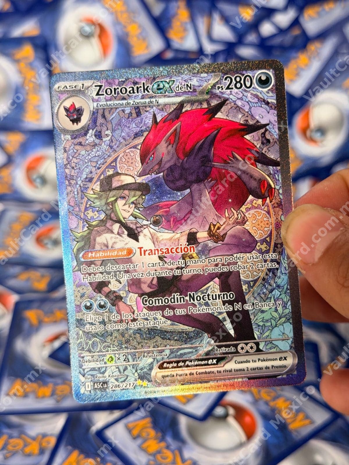 Zoroark ex de N 286/217 - (ASC) Español - Special Illustration Rare