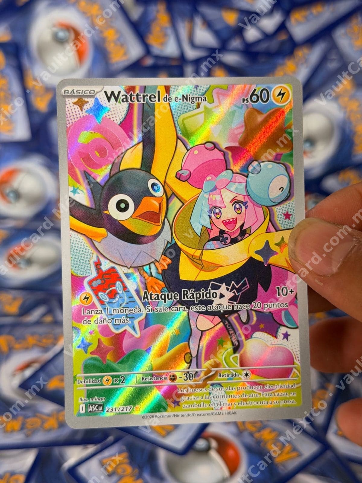 Wattrel de e-Nigma 231/217 - (ASC) Español Full Art