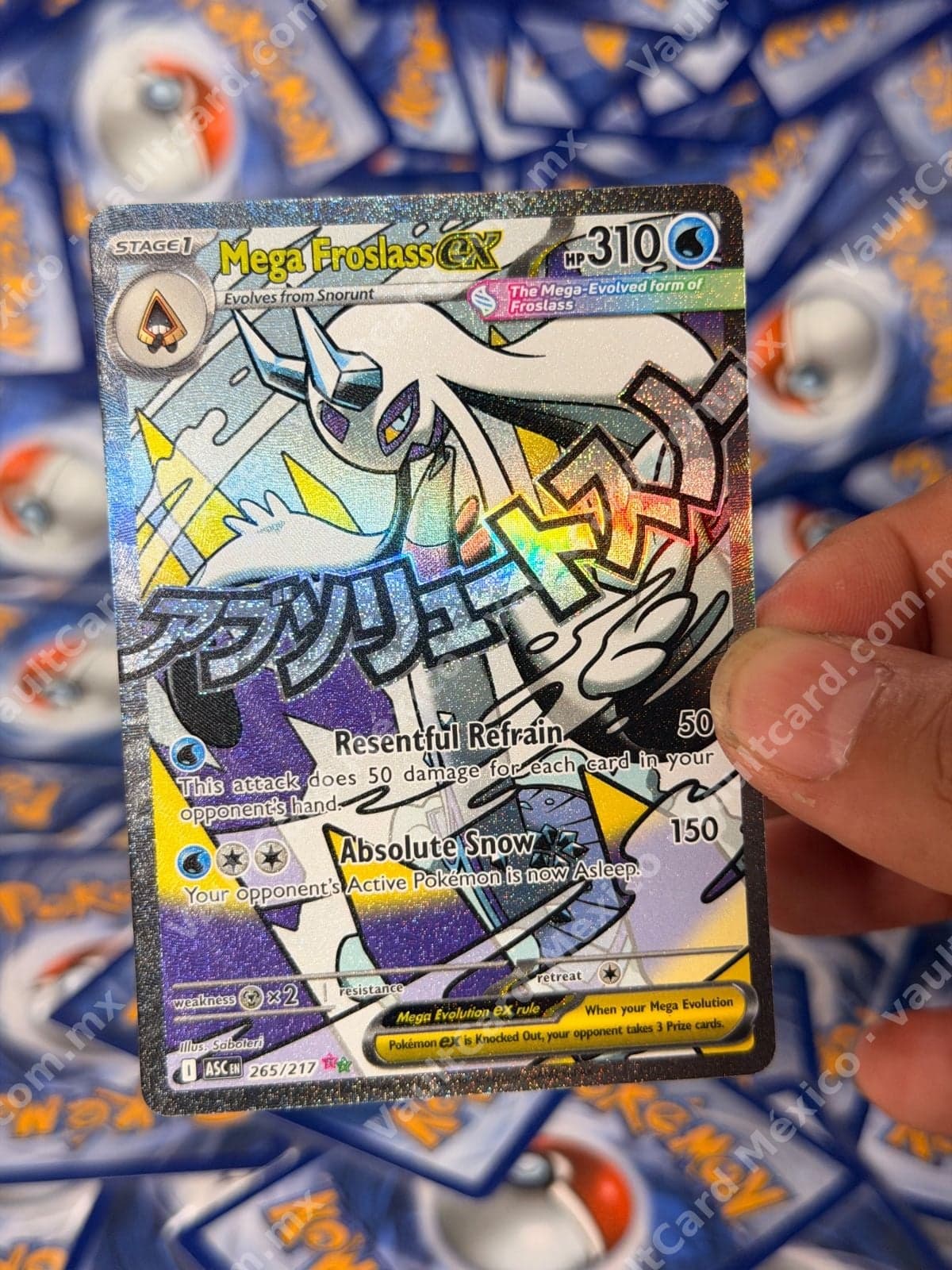 Mega Froslass ex 265/217 - (ASC) Inglés Special Illustration Rare