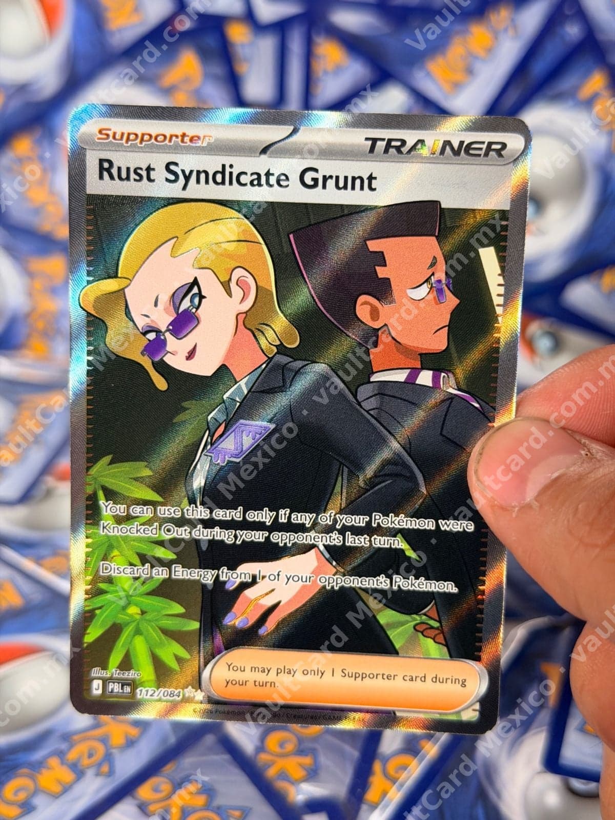 Rust Syndicate Grunt 112/084 - (PBL) Inglés - Special Illustration Rare