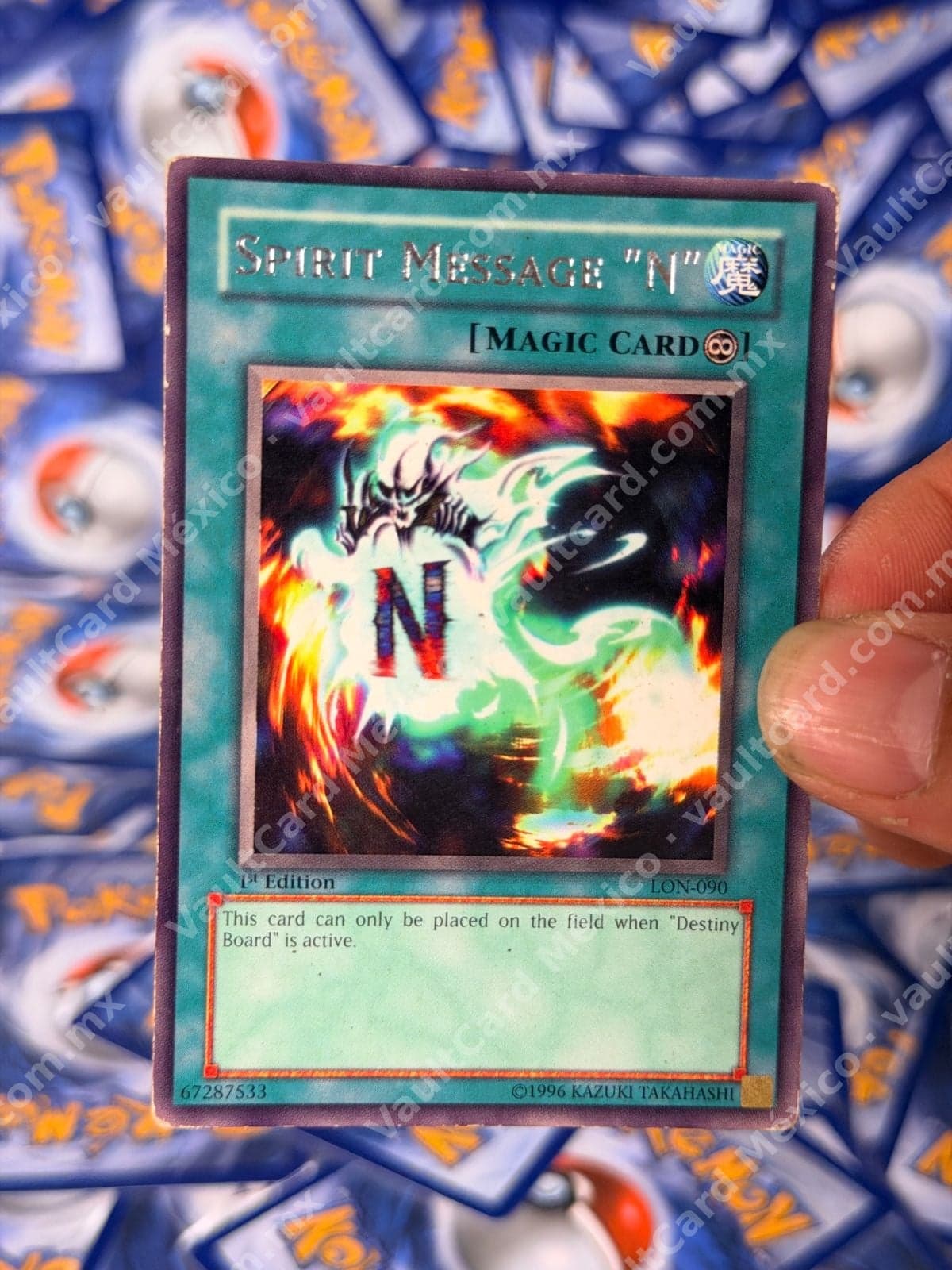 Spirit Message "N" LON-090 Labyrinth of Nightmare 1st Edition Inglés