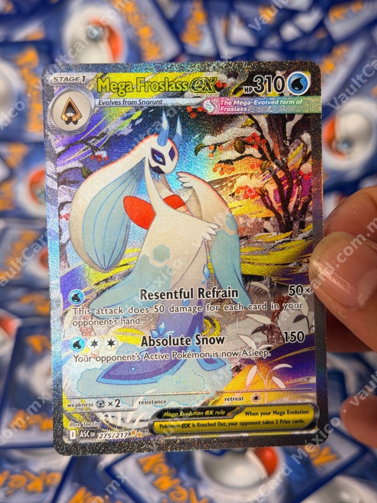 Mega Froslass ex 275/217 - (ASC) Inglés - Special Illustration Rare