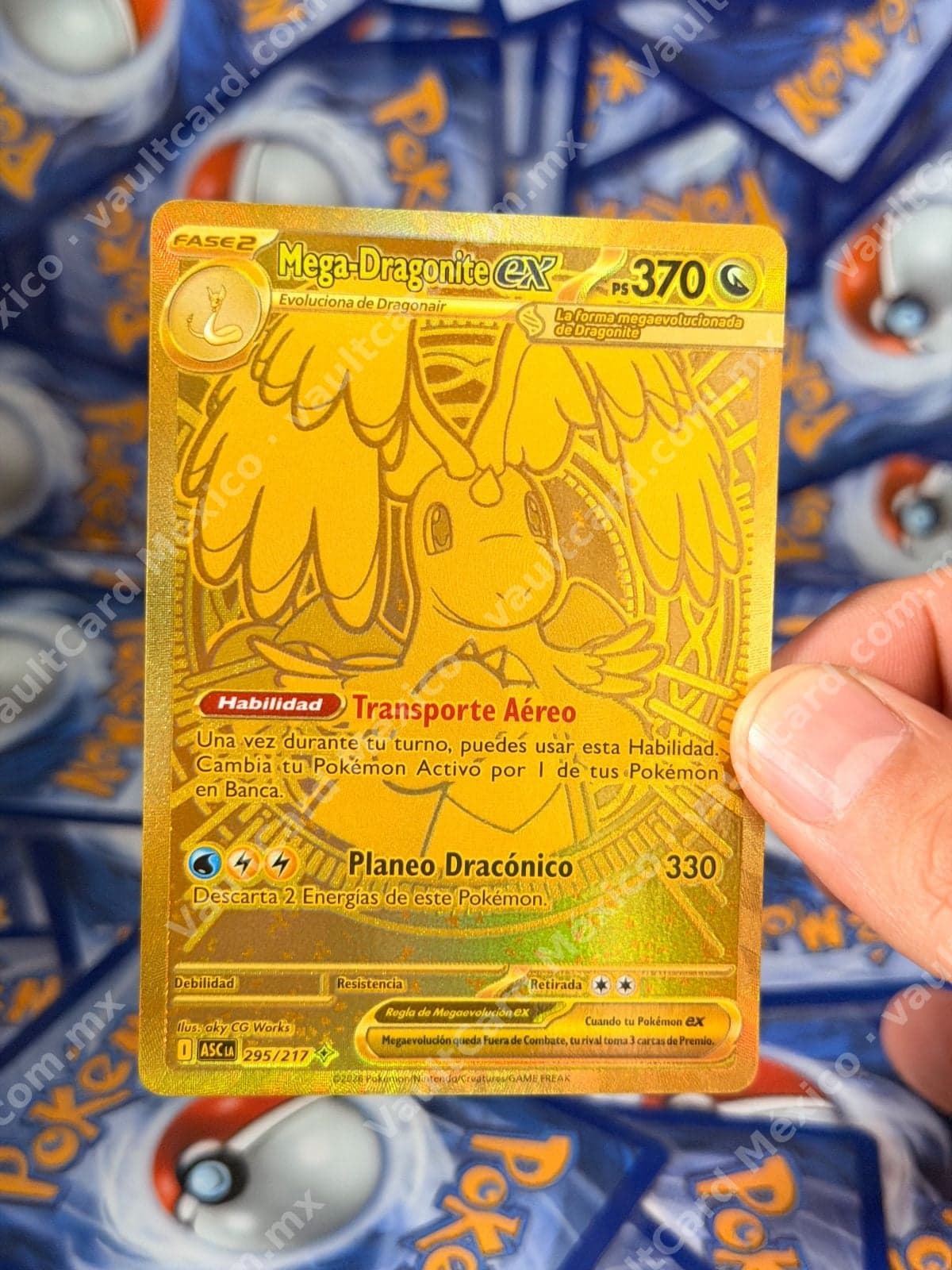 Mega-Dragonite ex 295/217 Dorada (ASC1a) Español