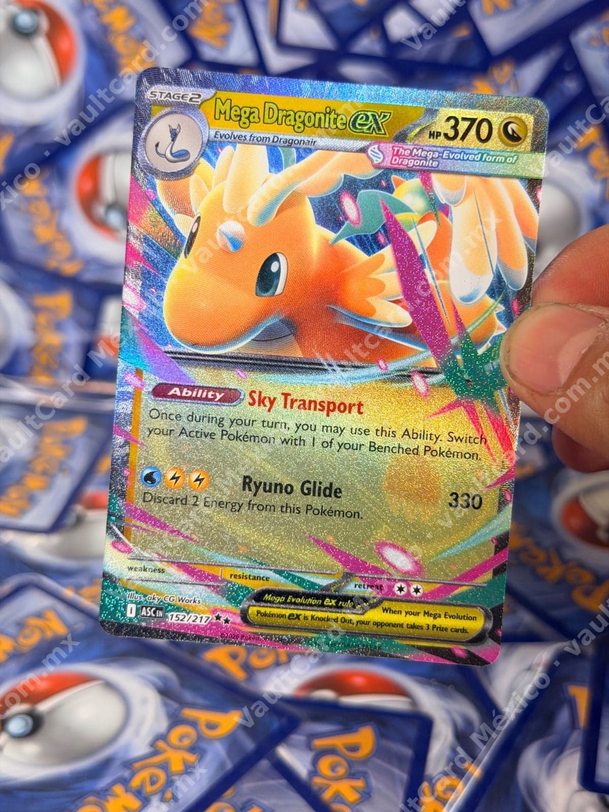 Mega Dragonite ex 152/217 - (ASC) Inglés