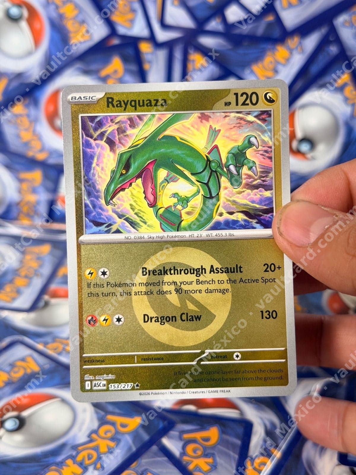 Rayquaza 153/217 - (ASC) Inglés