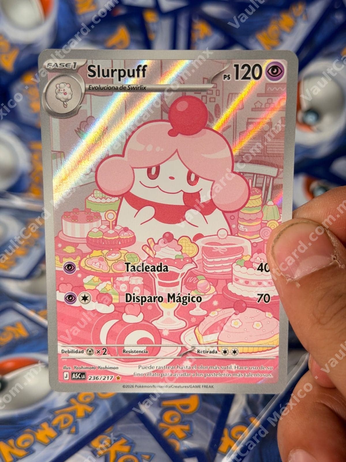 Slurpuff 236/217 - (ASC) Español - Illustration Rare