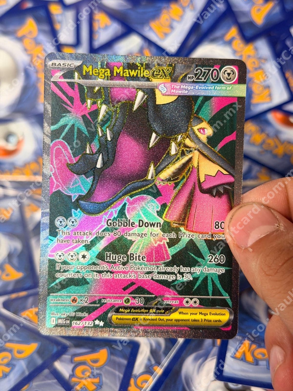 Mega Mawile ex 162/132 - (MEG) Inglés Full Art