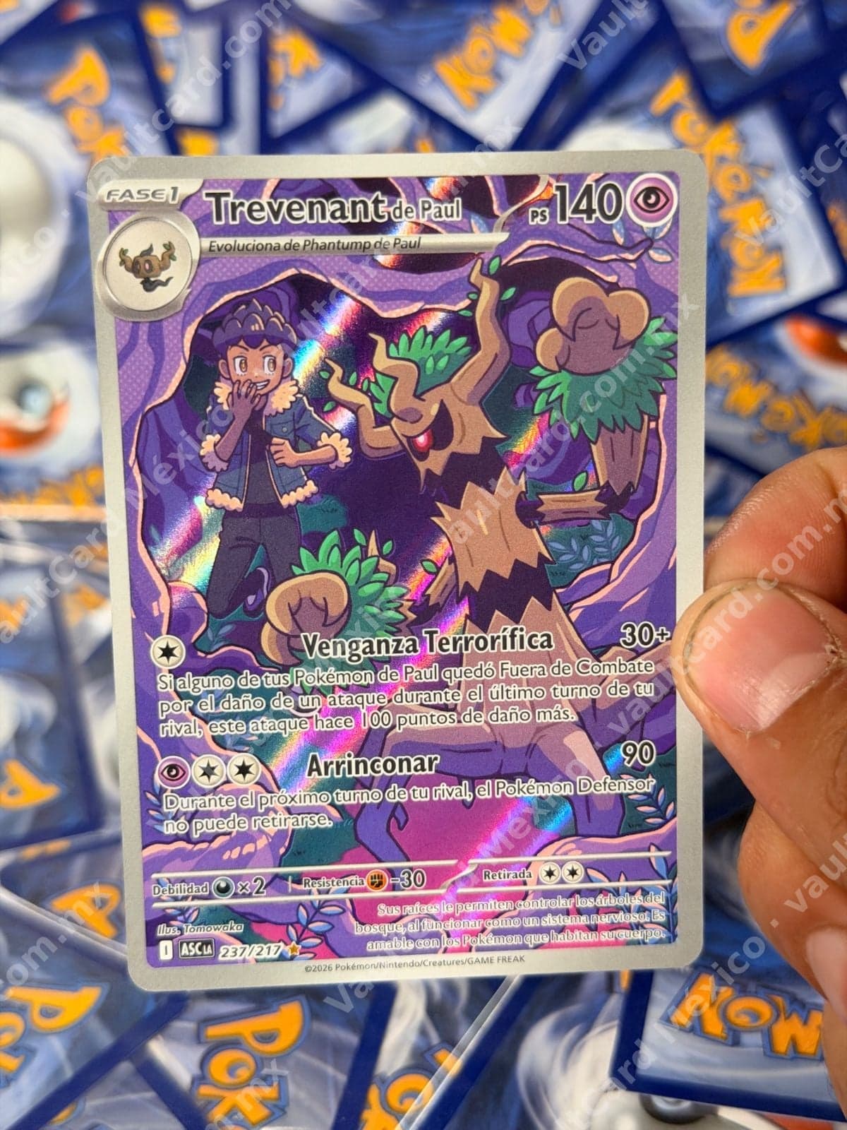Trevenant de Paul 237/217 - (ASC) Español Full Art