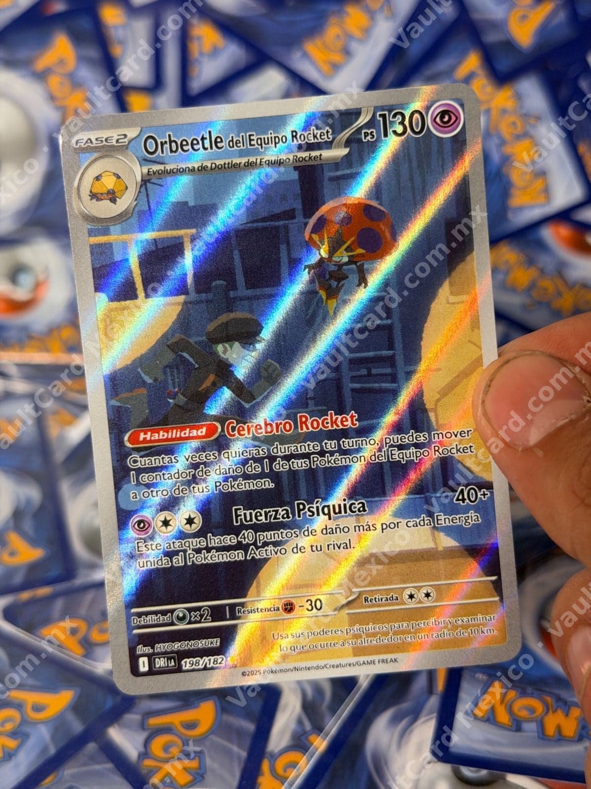 Orbeetle del Equipo Rocket 198/182 - (DRI) Español