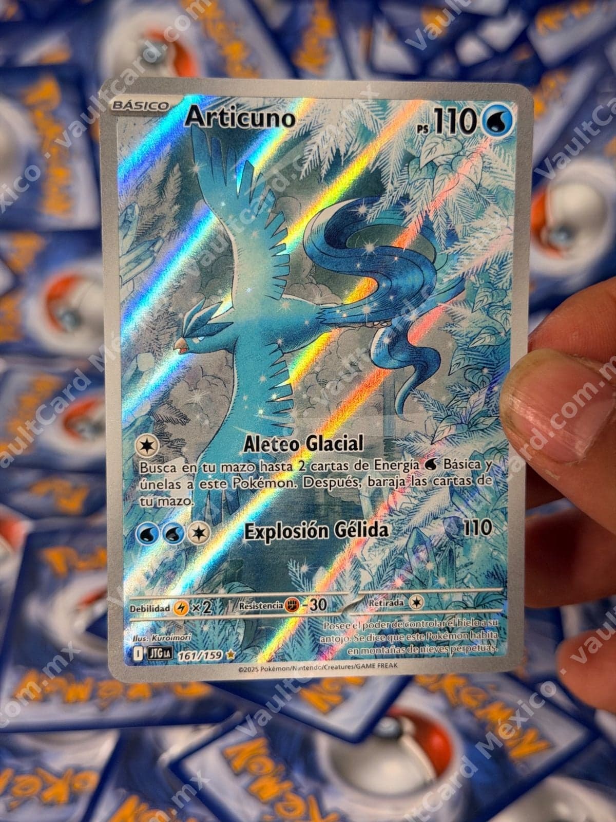 Articuno 161/159 - (JTG) Español - Illustration Rare