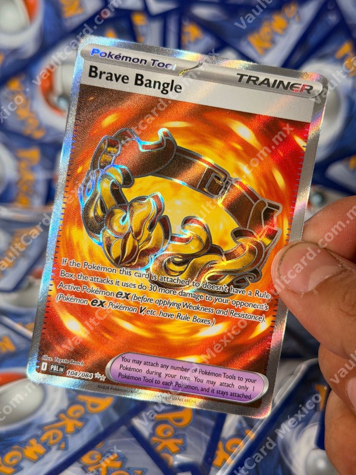 Brave Bangle 104/084 - (PBL) Inglés - Trainer Full Art