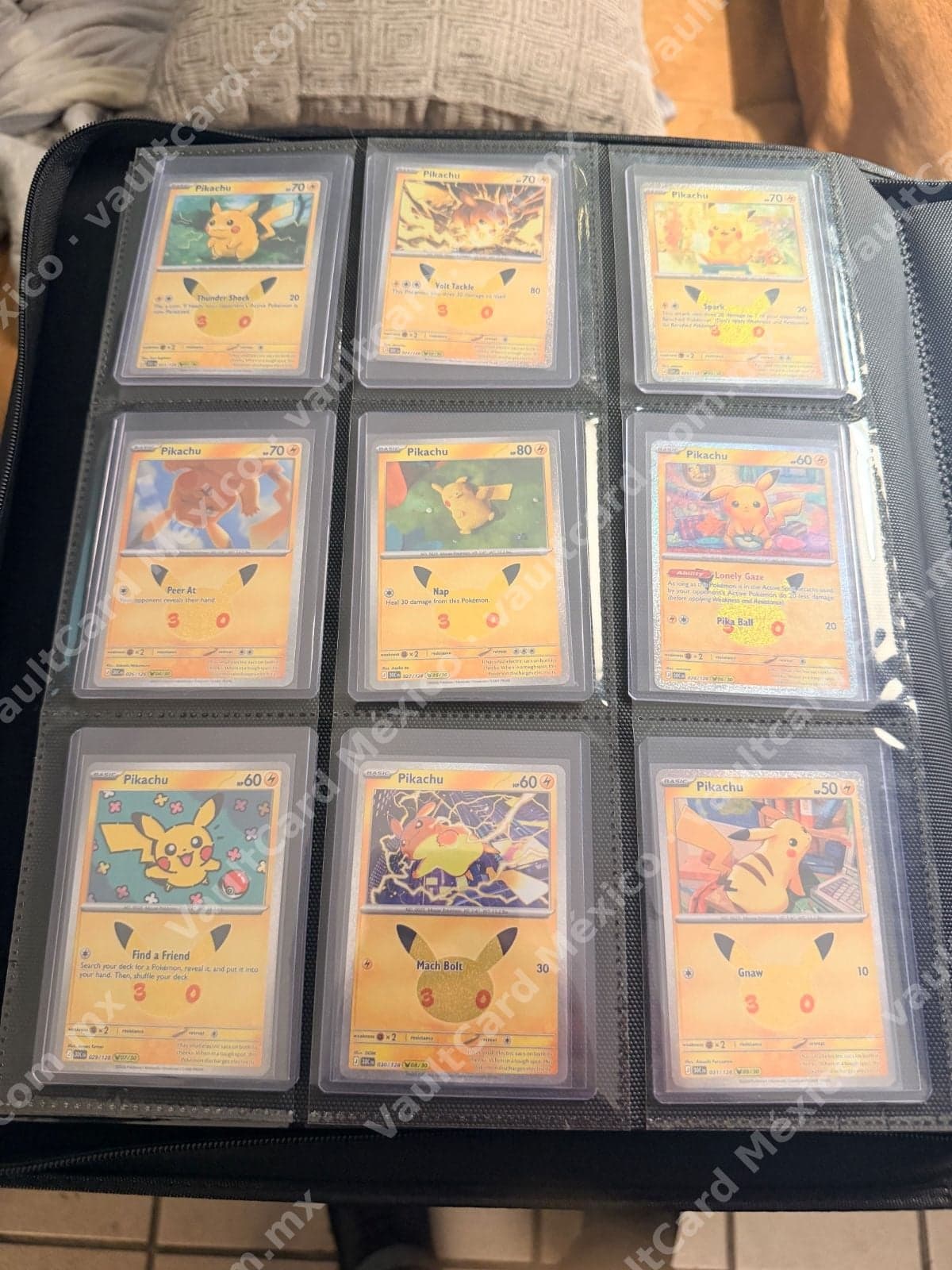 Set de pikachus del 30 aniversario - 30 pikachus