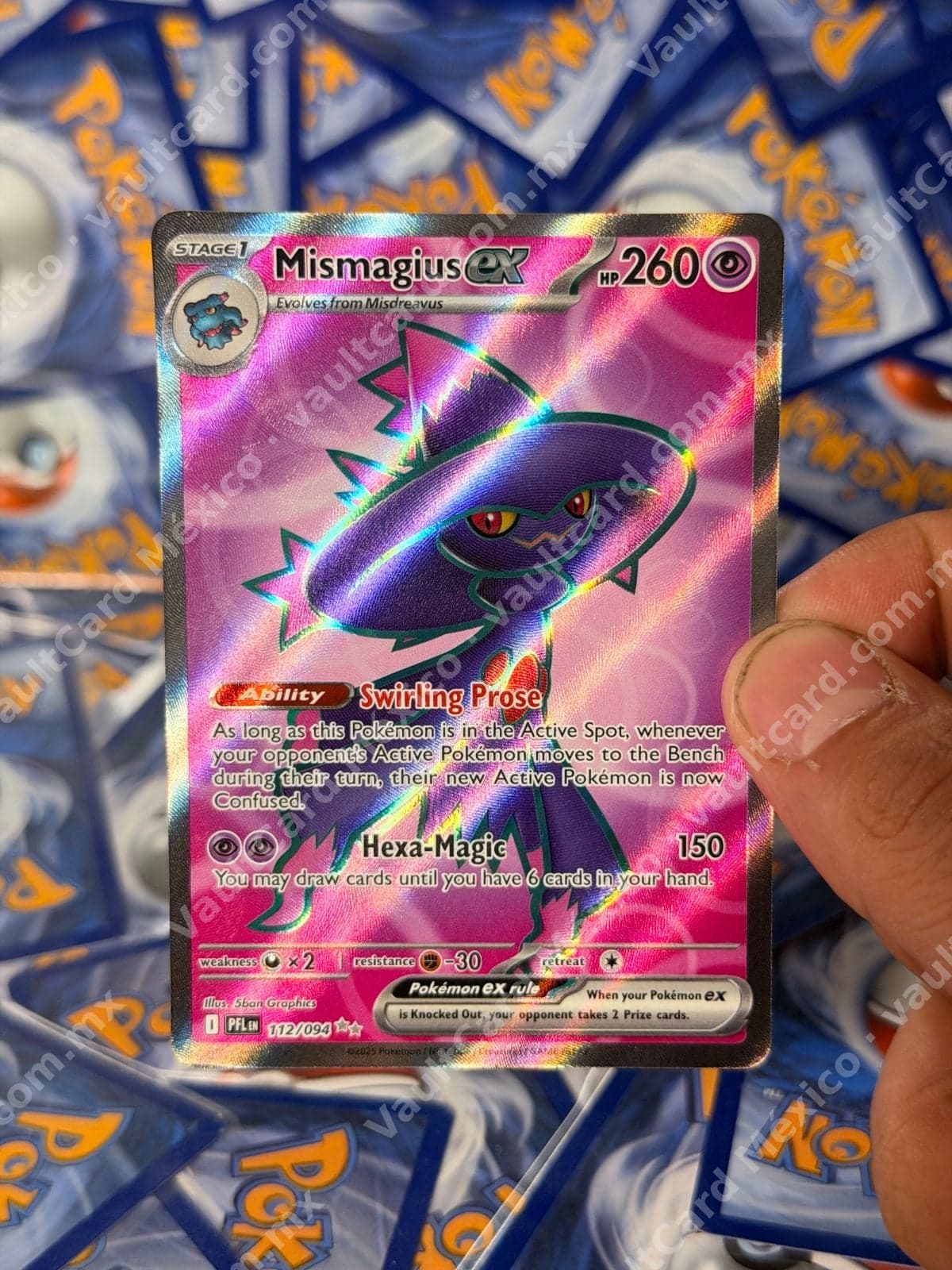 Mismagius ex 112/094 - PFL Inglés (Special Illustration Rare)