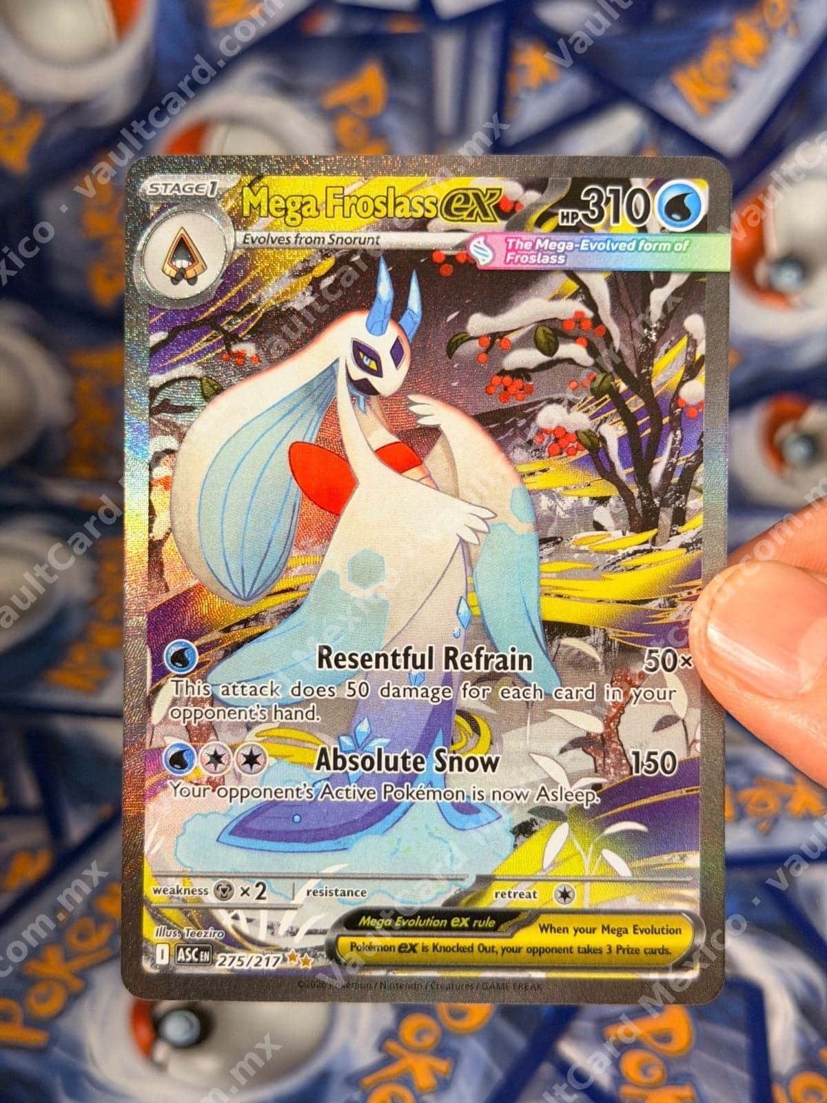 Mega Froslass ex 275/217 - (ASC) Inglés - Special Illustration Rare