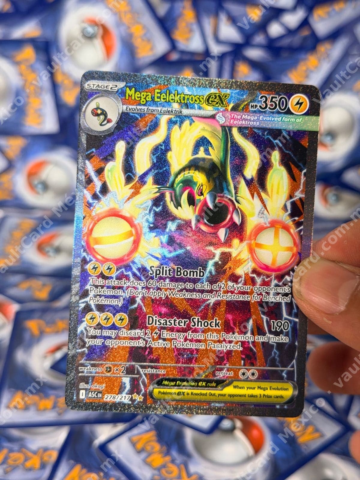 Mega Eelektross ex 278/217 - (ASC) Inglés