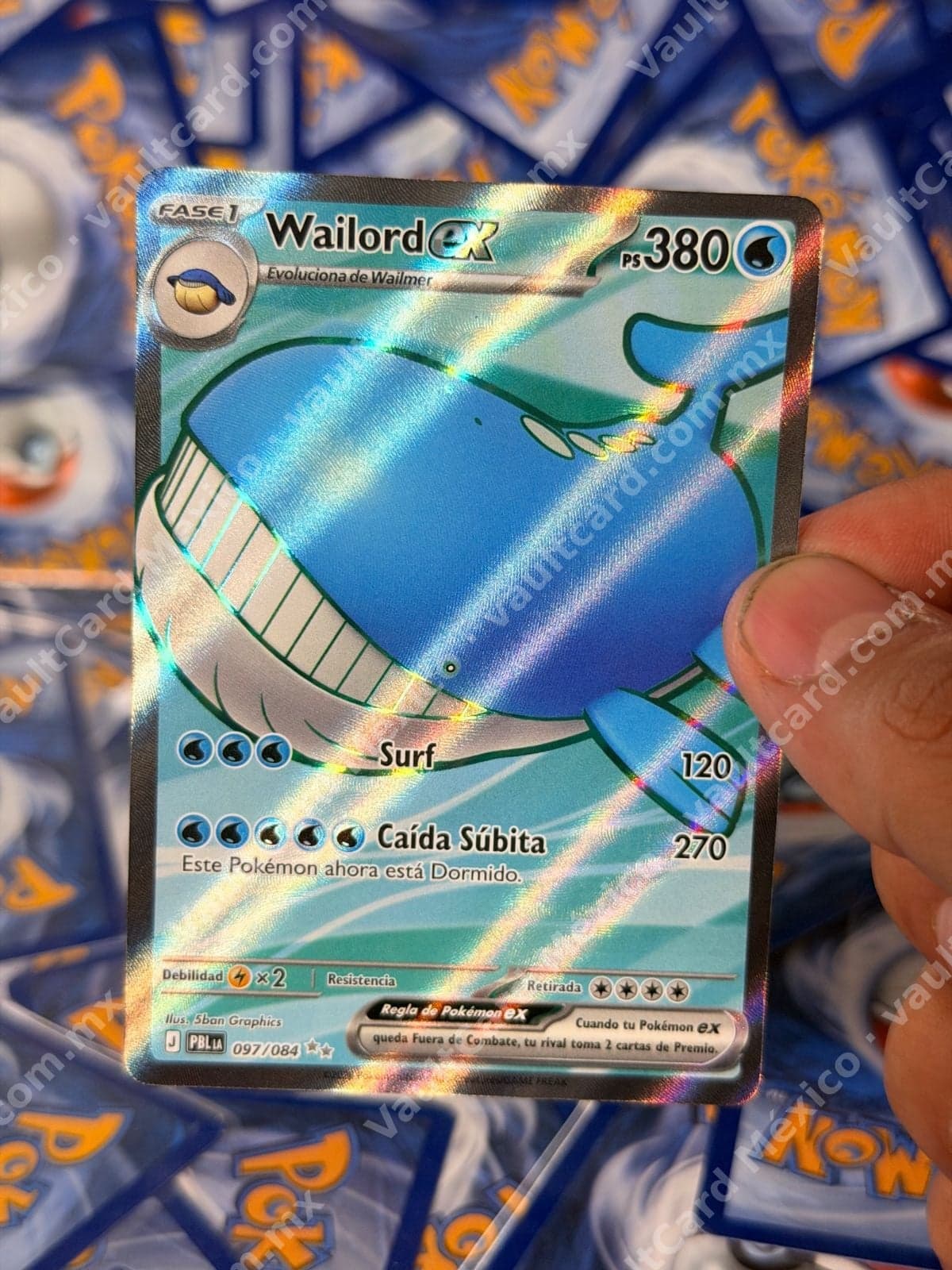 Wailord ex 097/084 - (PBL1A) Español Full Art