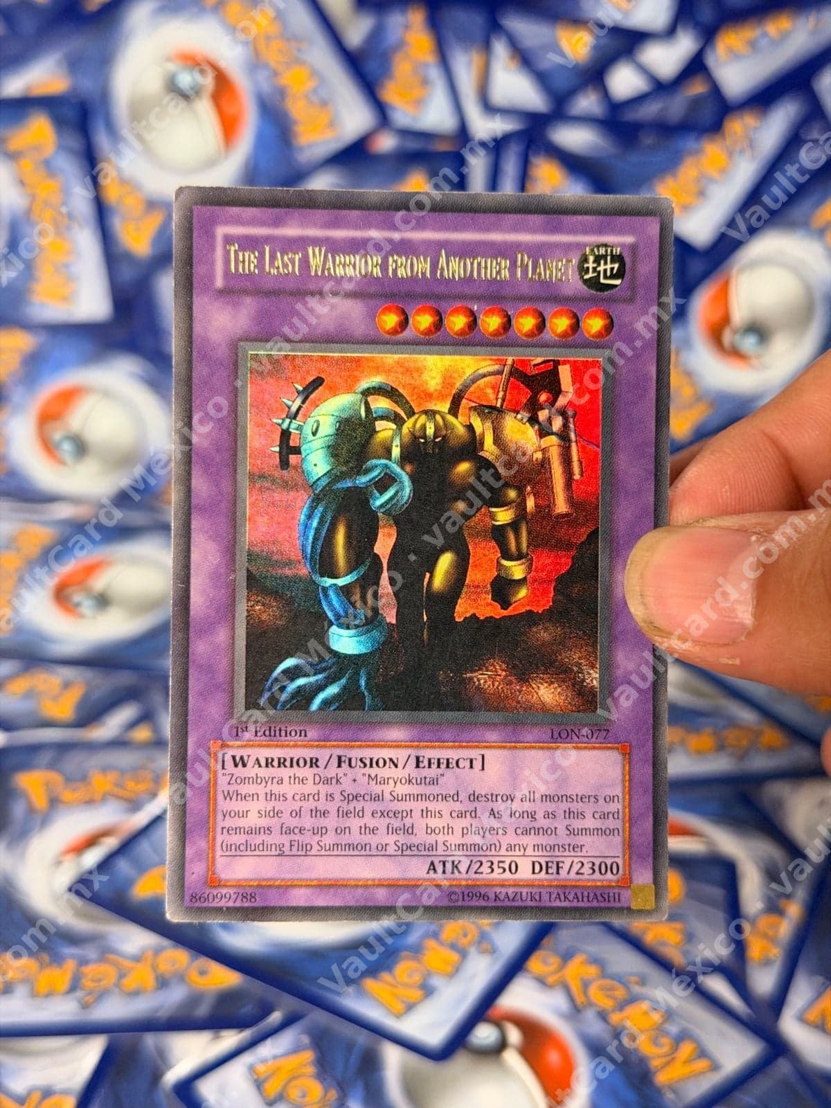 The Last Warrior from Another Planet LON-077 1st Edition Ultra Rare Inglés
