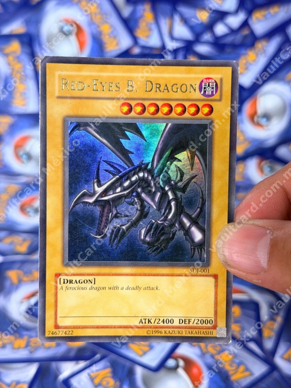 Red-Eyes B. Dragon SDJ-001 Ultra Rare - Inglés