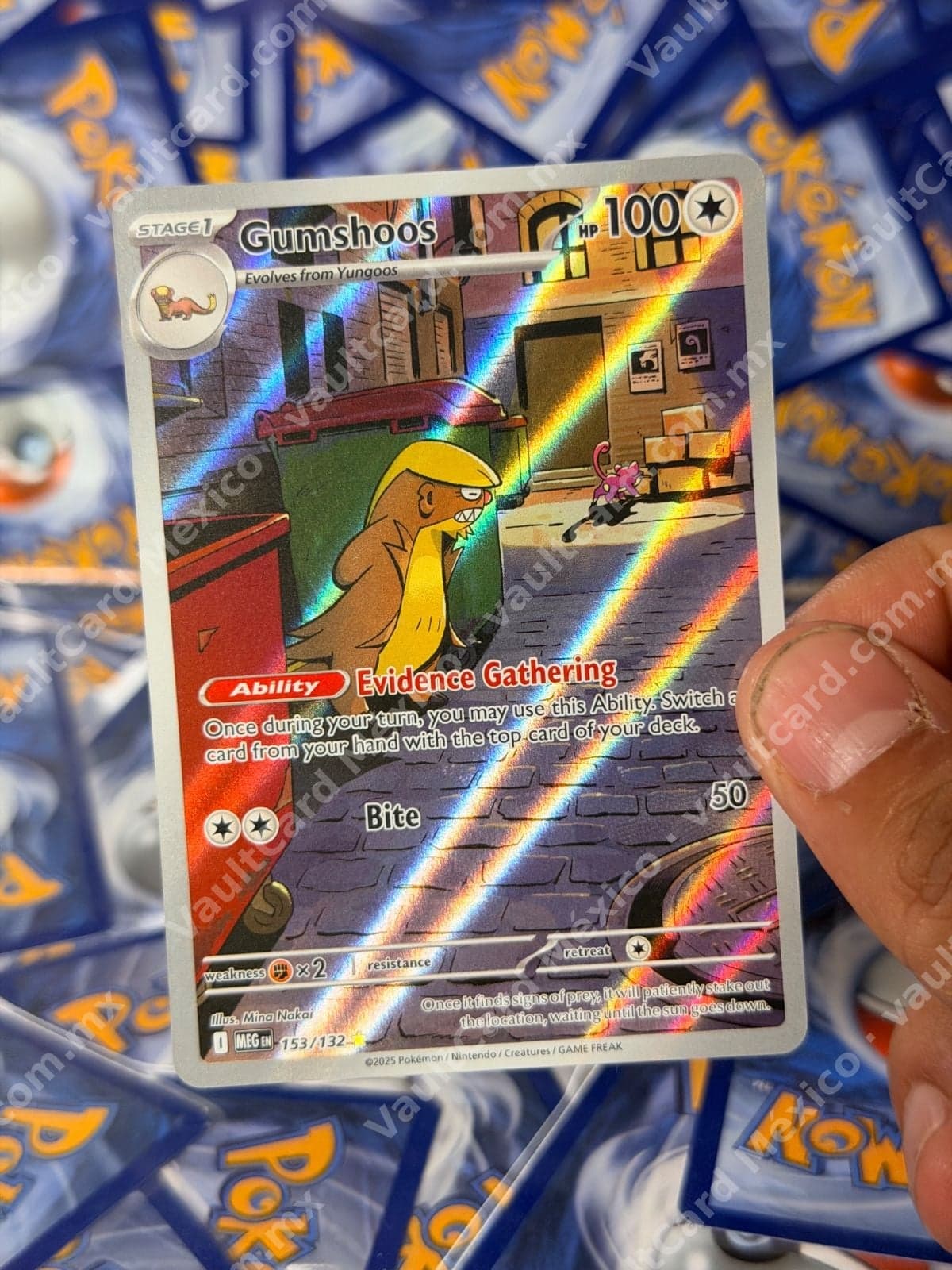 Gumshoos 153/132 - (MEG) Inglés Illustration Rare