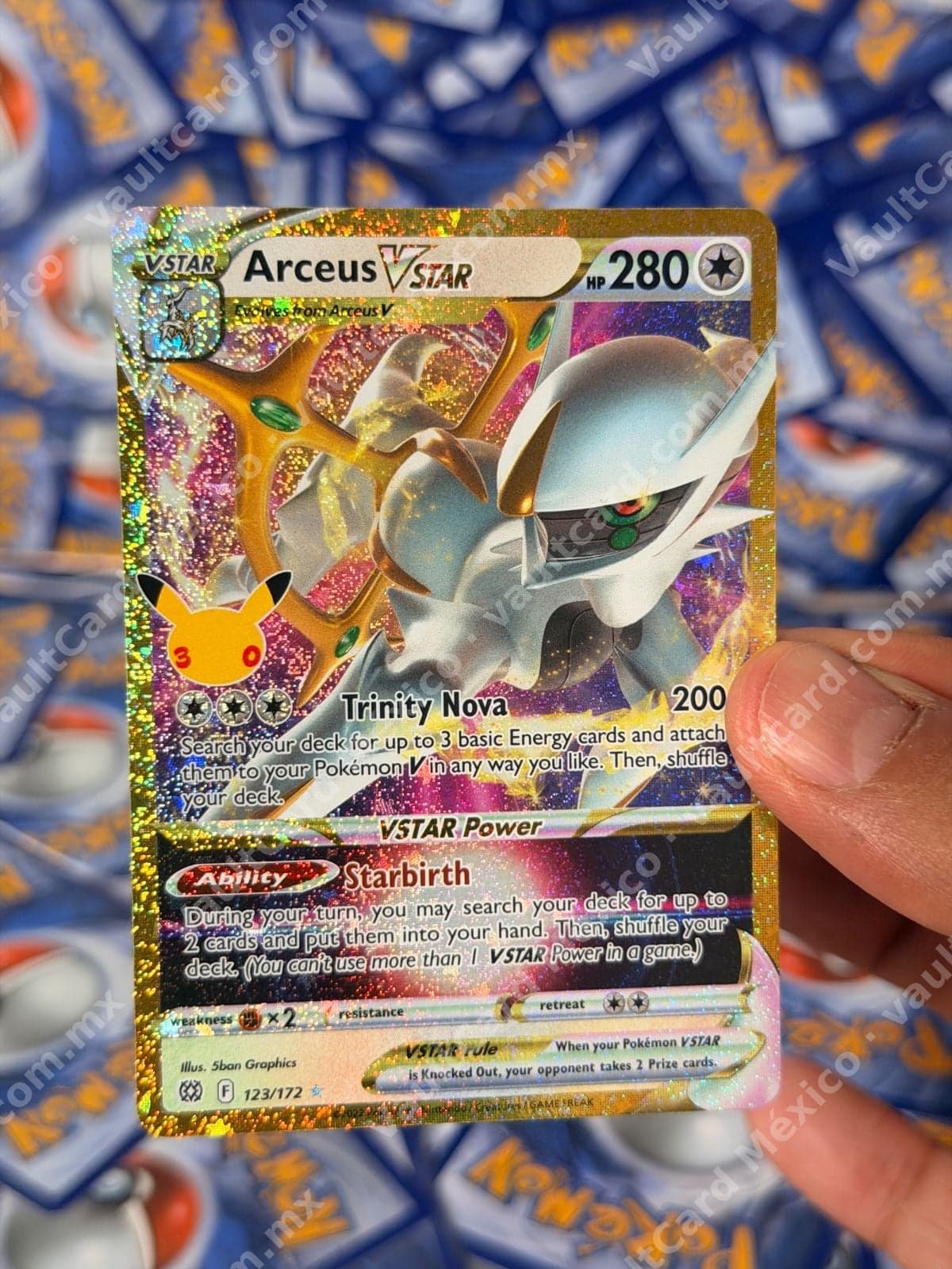 Arceus VSTAR 123/172 - Inglés - 30th