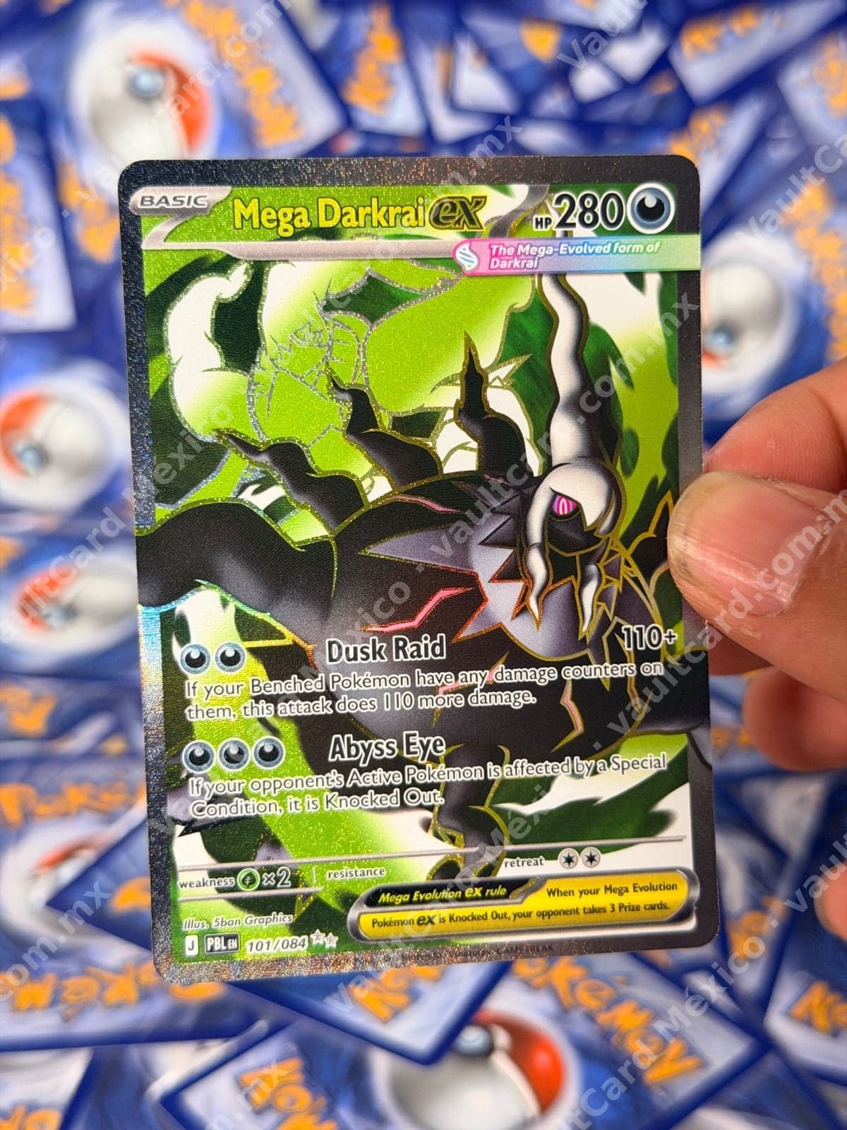 Mega Darkrai ex 101/084 - (PBL) Inglés Special Illustration Rare