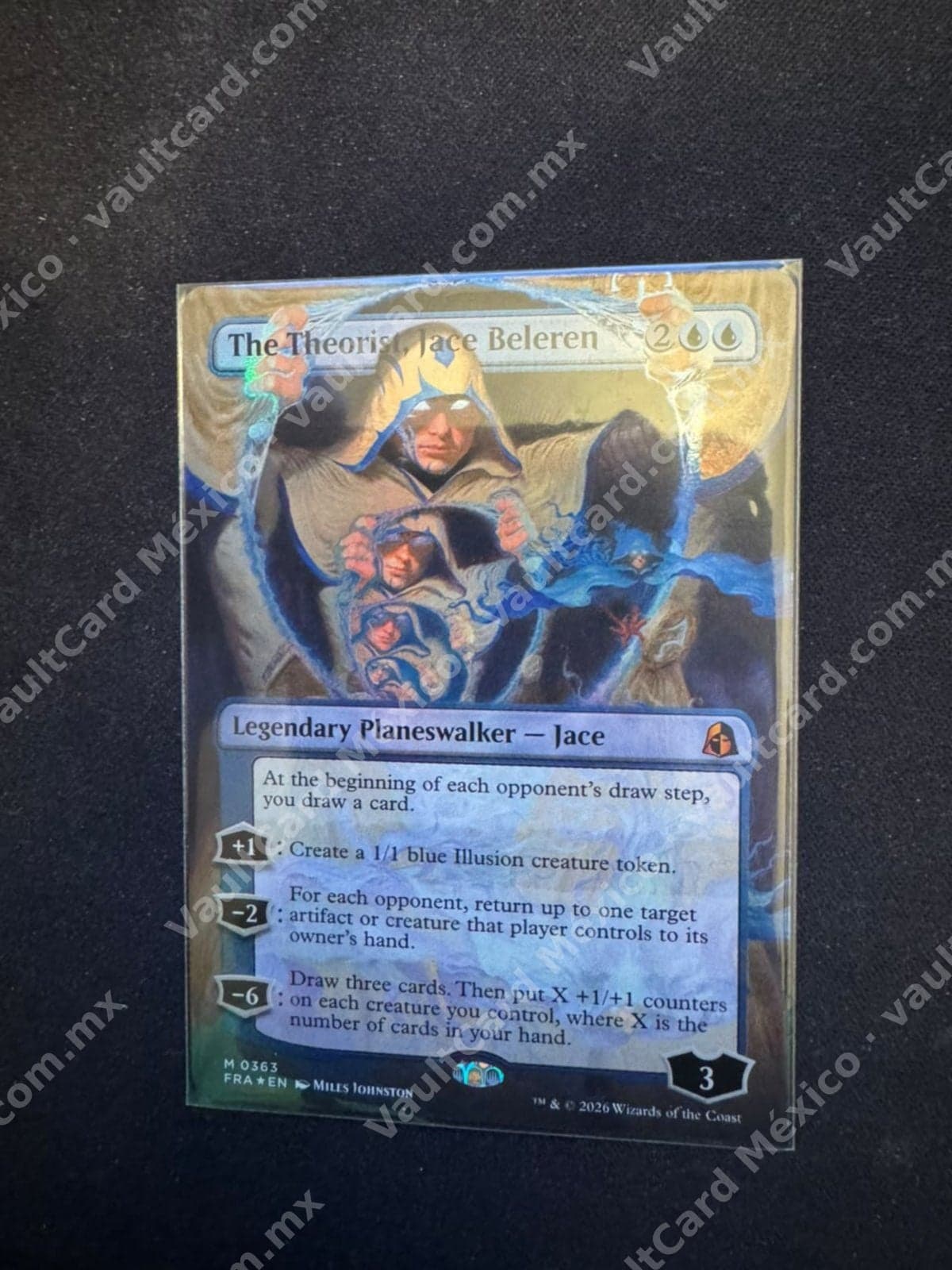 The Theorist, Jace Beleren #0363 (FRA) Inglés - Foil Borderless Mythic