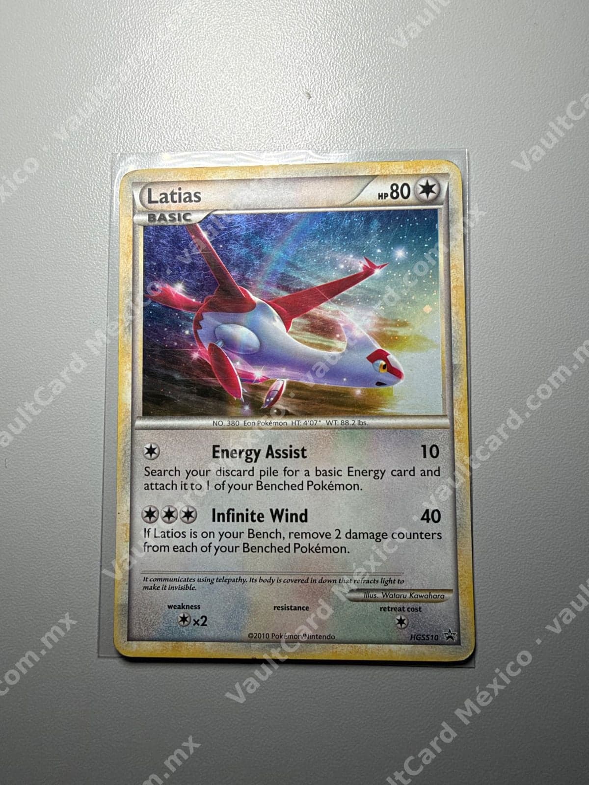 Latias HGSS10 - Promo Holo HeartGold SoulSilver Inglés