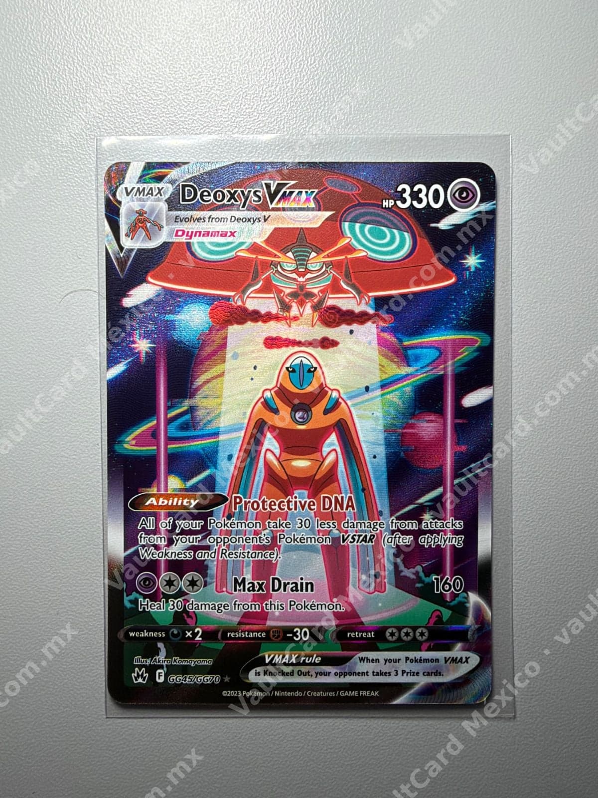 Deoxys VMAX GG45/GG70 - Crown Zenith Galarian Gallery Inglés