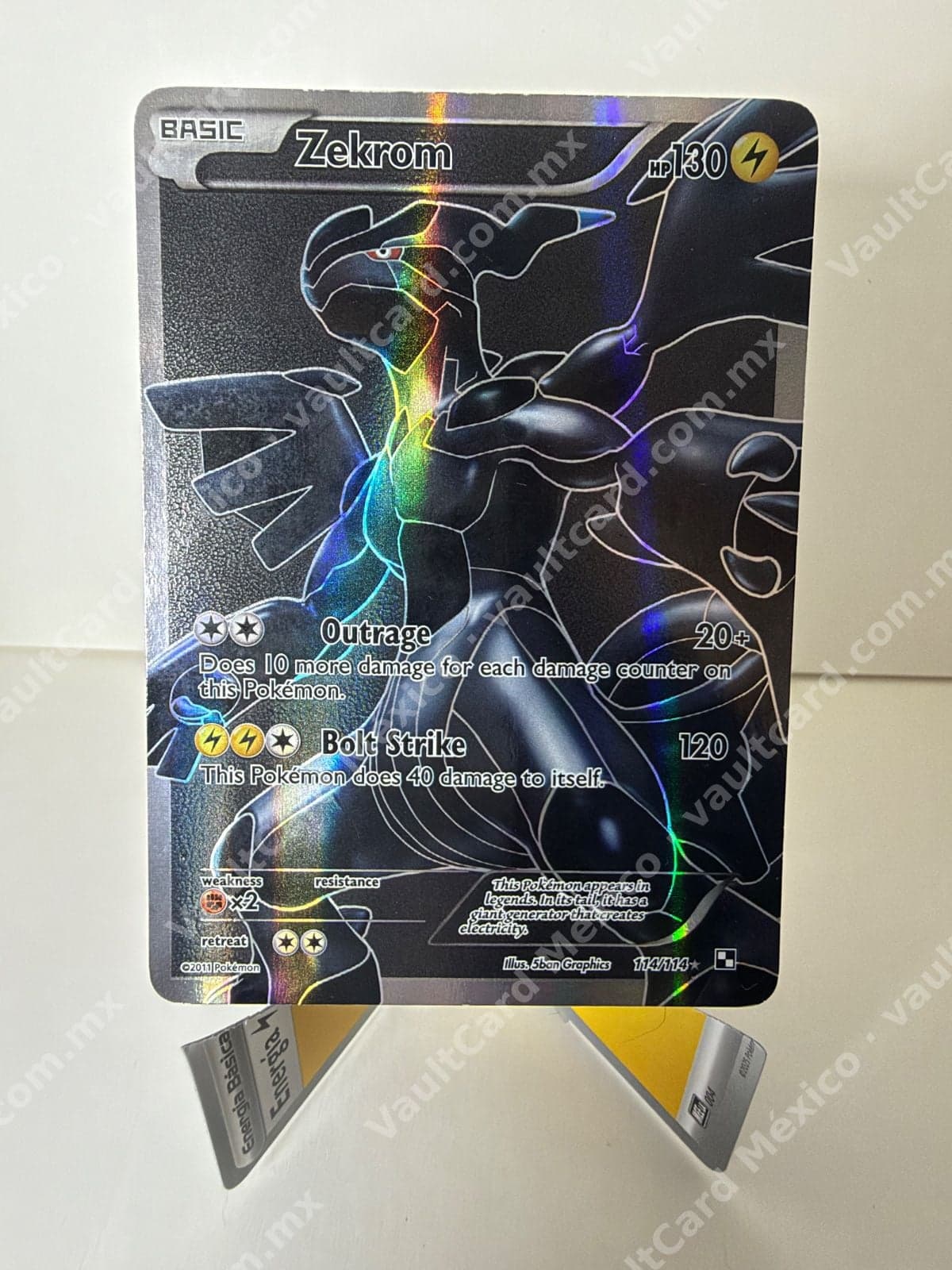 Zekrom 114/114 - Black & White Full Art Inglés