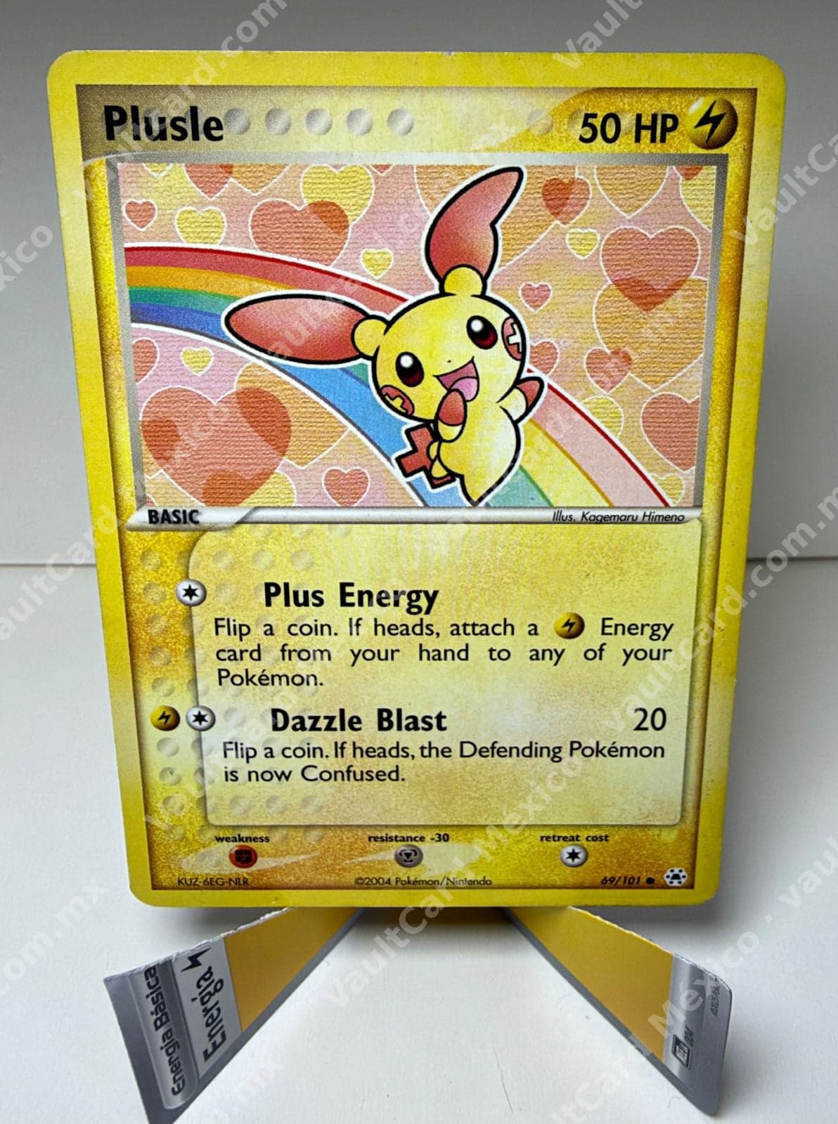 Plusle 69/101 - EX Hidden Legends Inglés