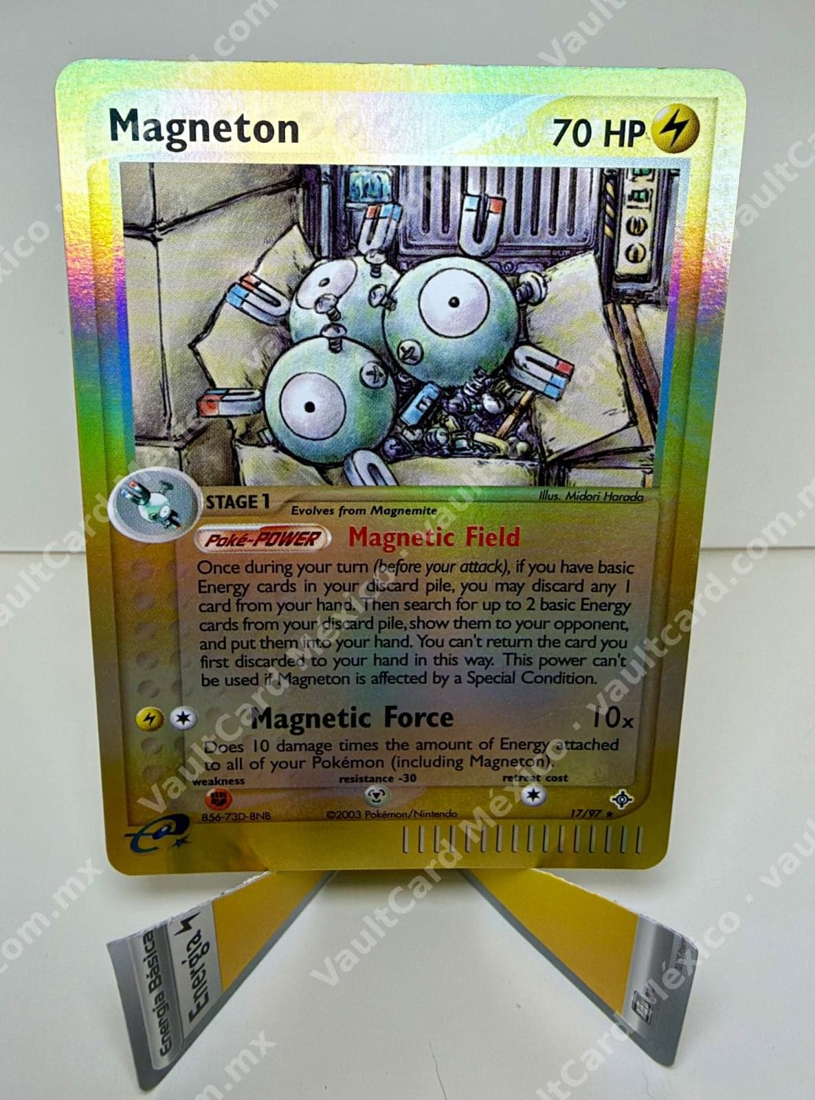 Magneton 17/97 Holo - EX Dragon Inglés
