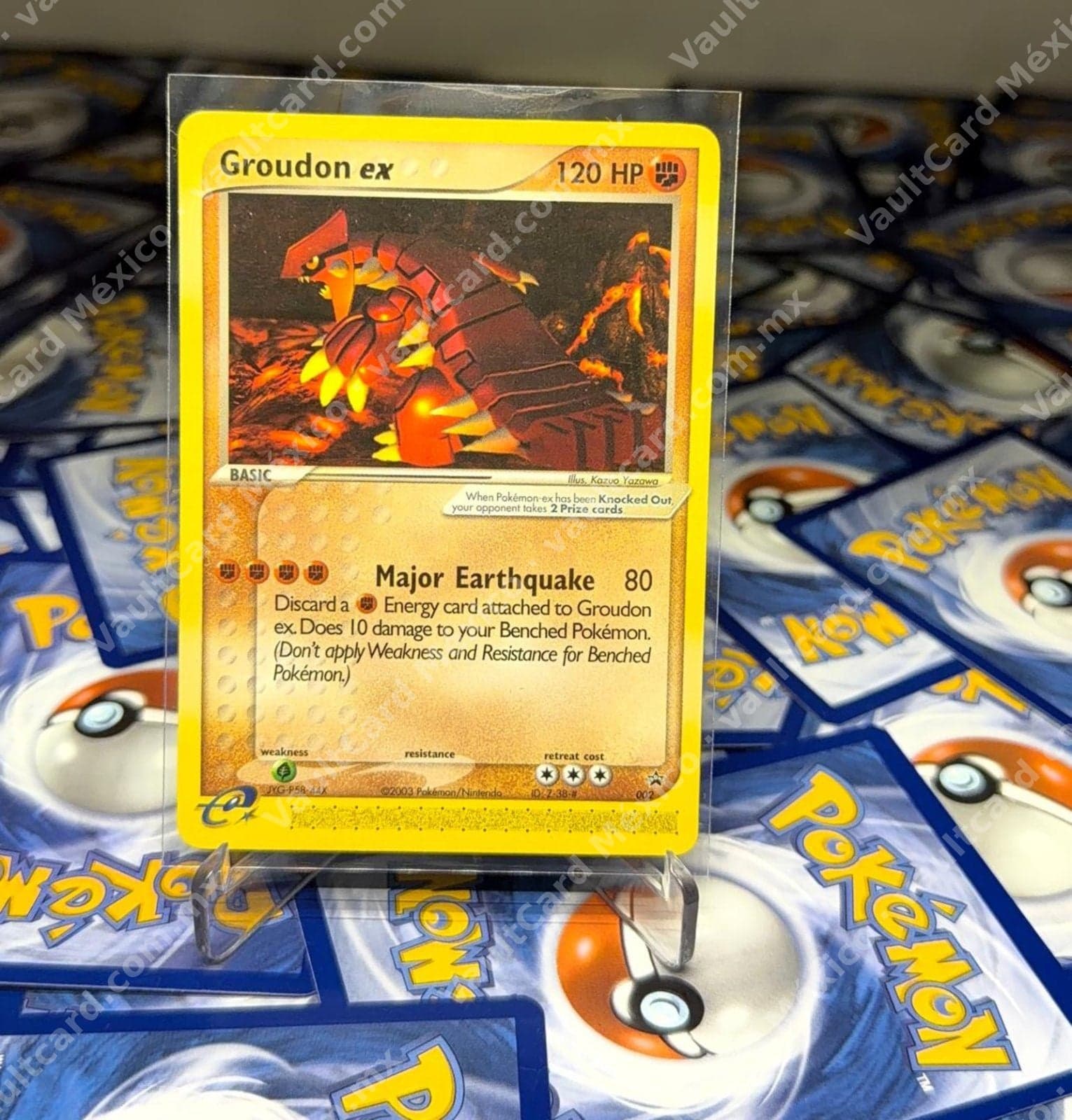 Groudon ex 002 - Black Star Promo Inglés