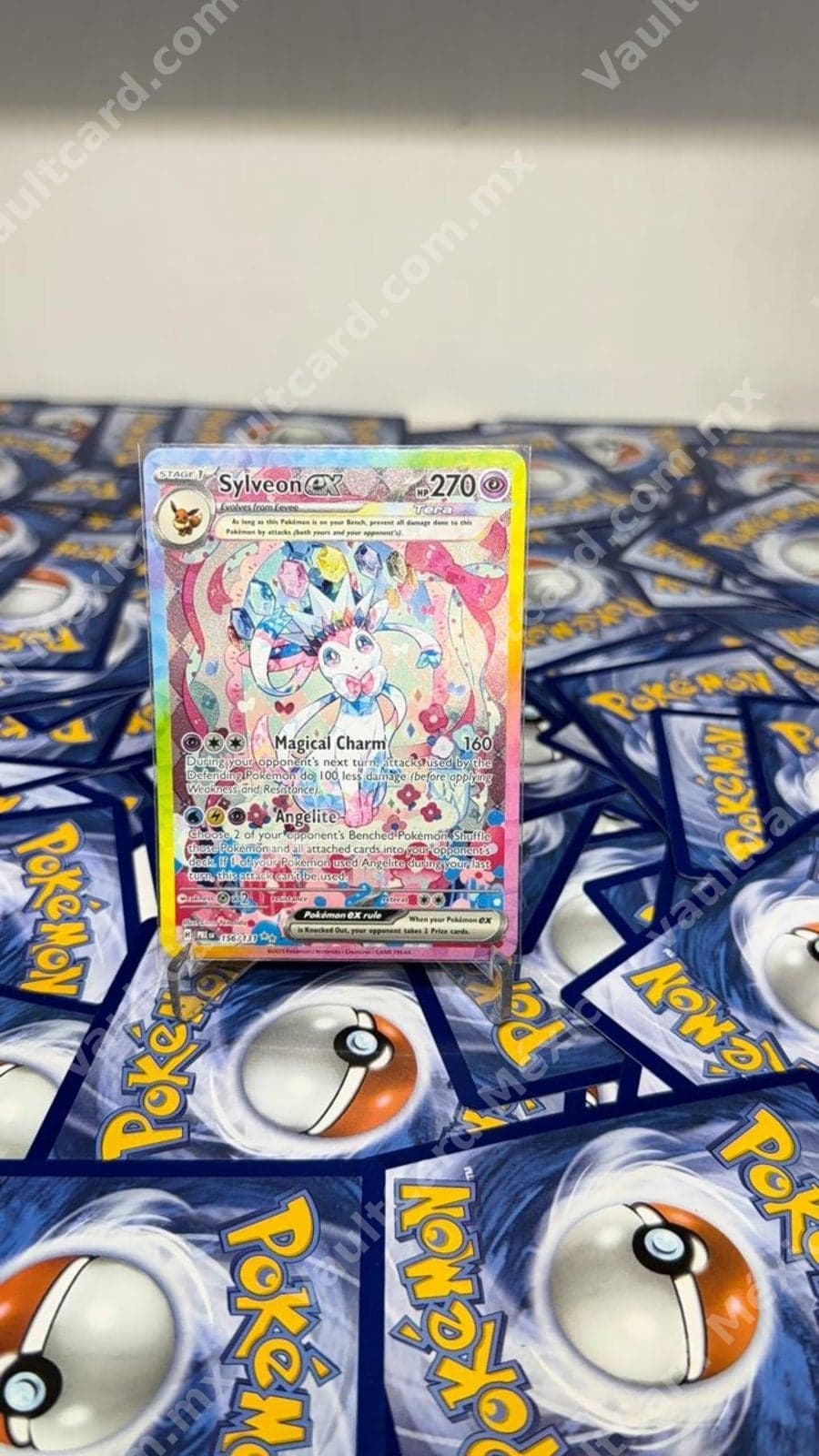 Sylveon ex 156/131 (PRE) - Special Illustration Rare Inglés — foto 1