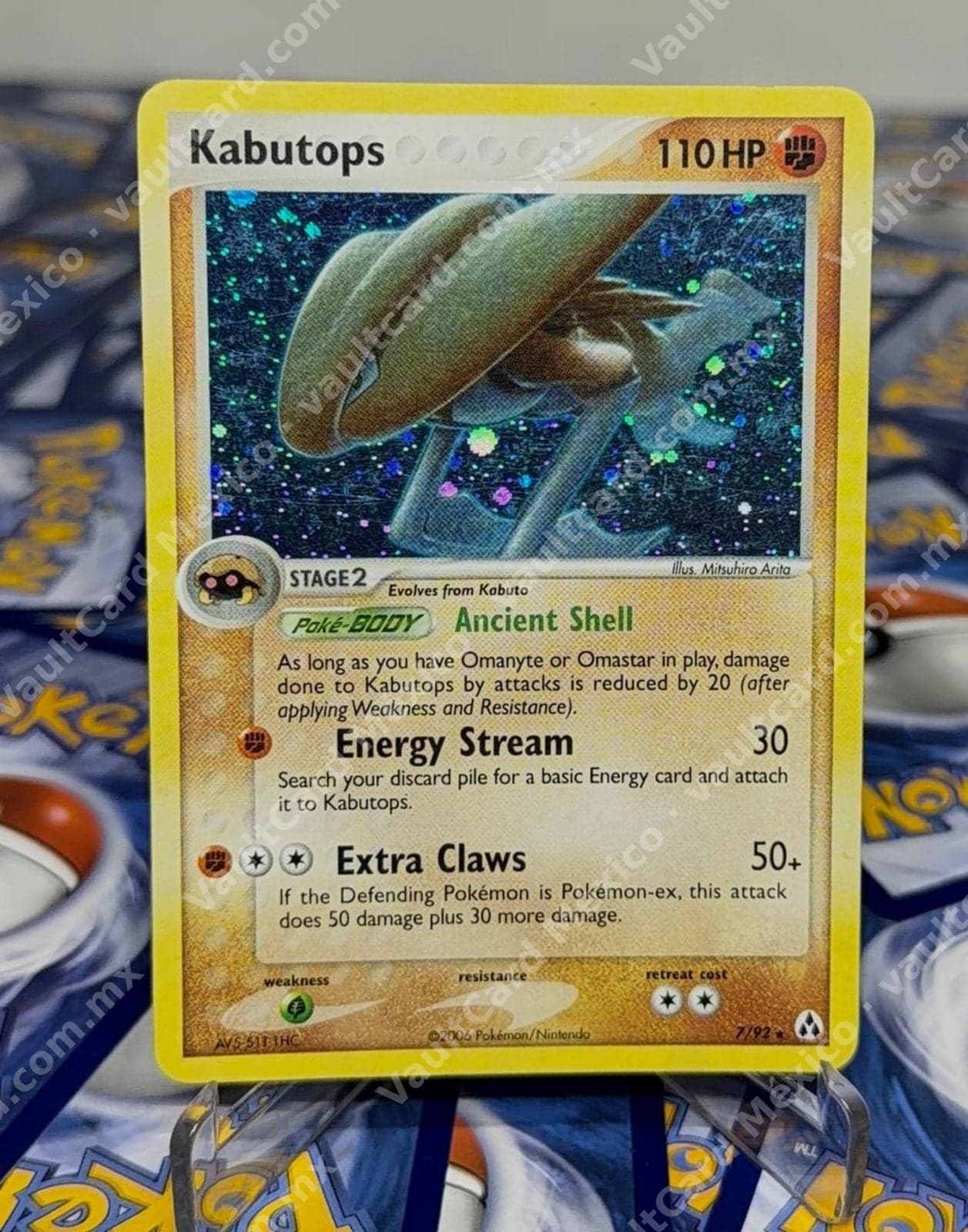 Kabutops 7/92 - EX Legend Maker Inglés Holo
