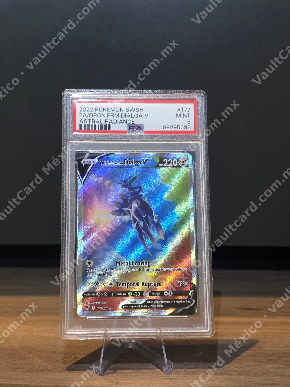 Origin Forme Dialga V 177/189 Full Art - Astral Radiance (ASR) Inglés - PSA 9 MINT — foto 1
